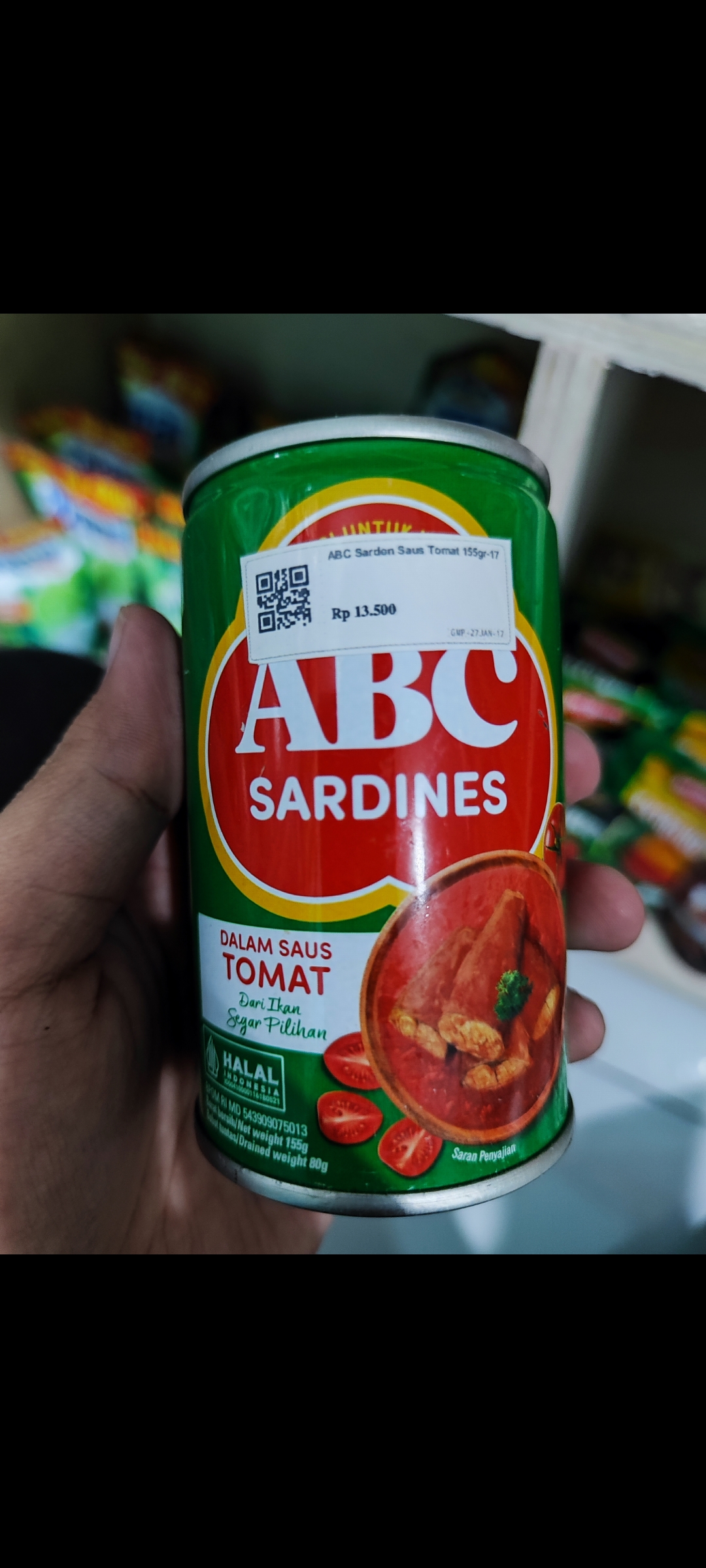 ABC Sarden Saus Tomat 155gr