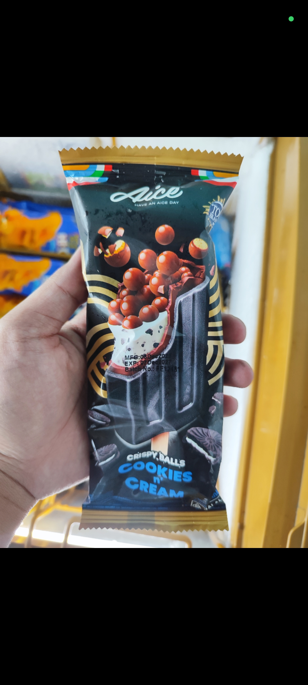 Aice Crispy Balls Cookies
