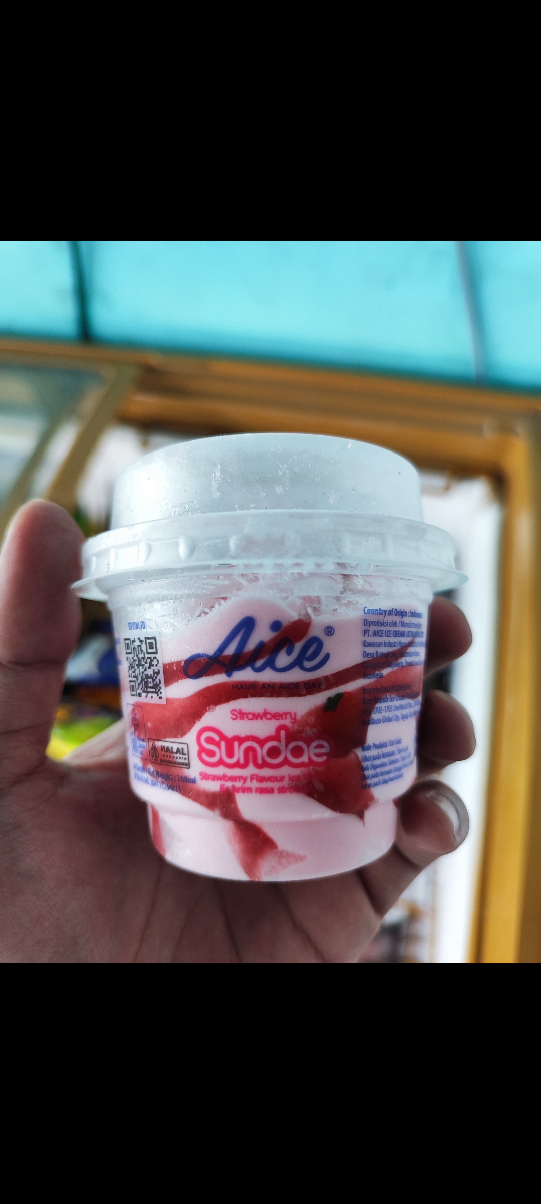 Aice Strawberry Sundae