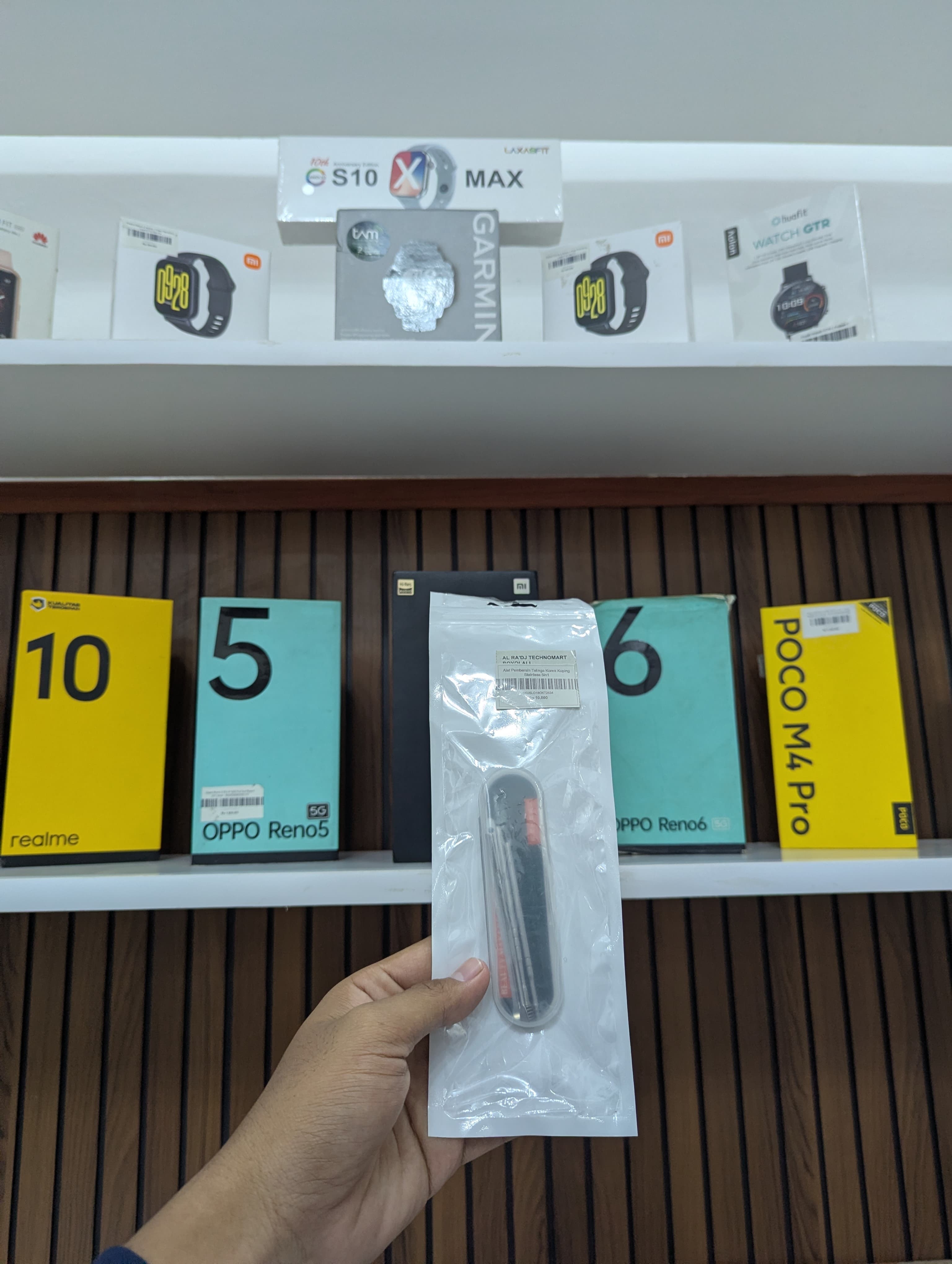 Alat Pembersih Telinga Korek Kuping Stainless 5in1
