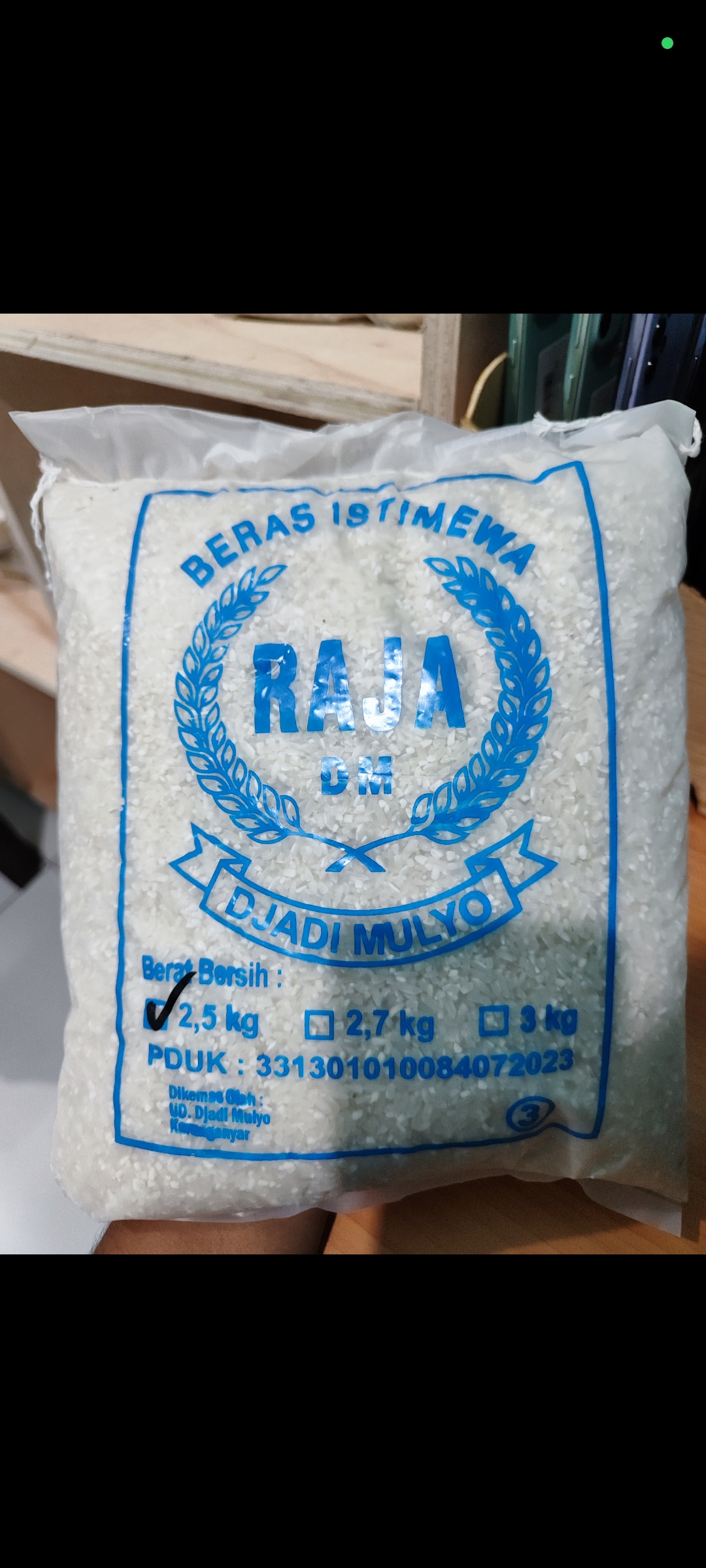 Beras Raja 2,5 kg