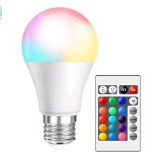 Bohlam Remote control RGB 7W 16color
