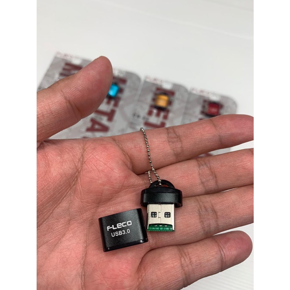 Card Reader Fleco CR-22 Micro SD Support Usb 3.0 Up To 512gb
