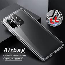 Case Clear Airbag Poco M5S