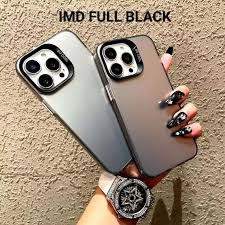 Case hologram hitam Reno 6 4G