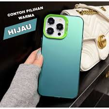 Case hologram Redmi Note 10S Hijau