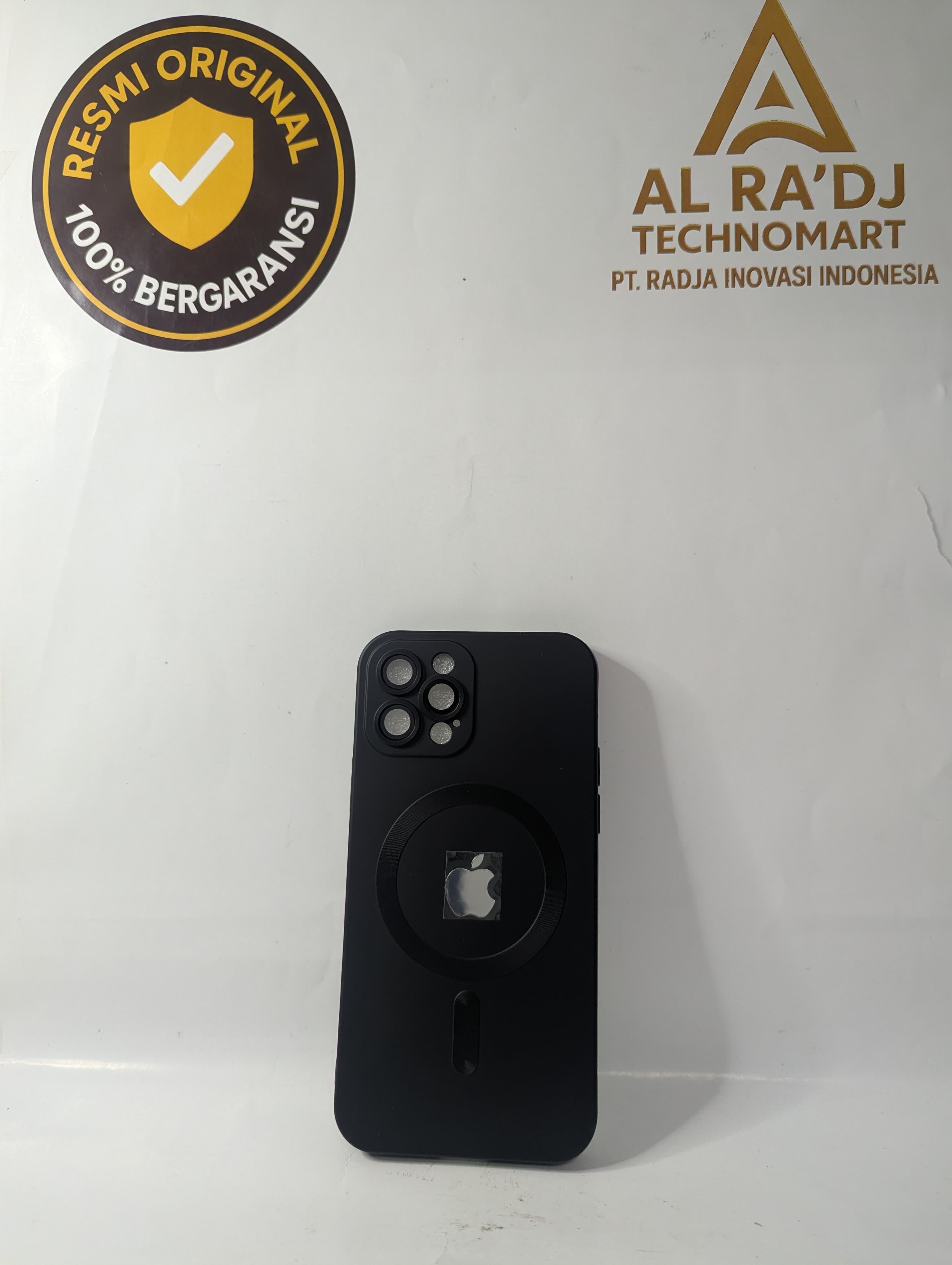Case Iphone 12 Pro Premium Ultra Flex Metallic Black