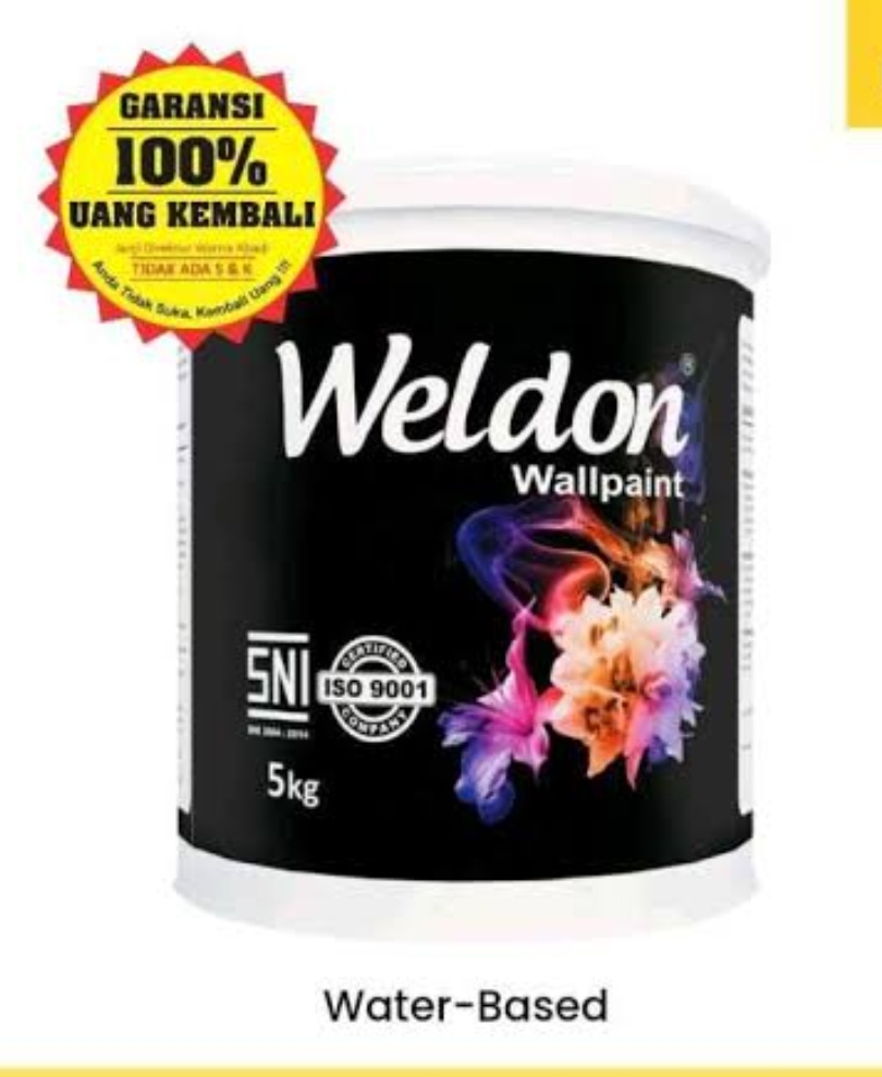 Cat tembok Weldon Outdoor 4 Kg
