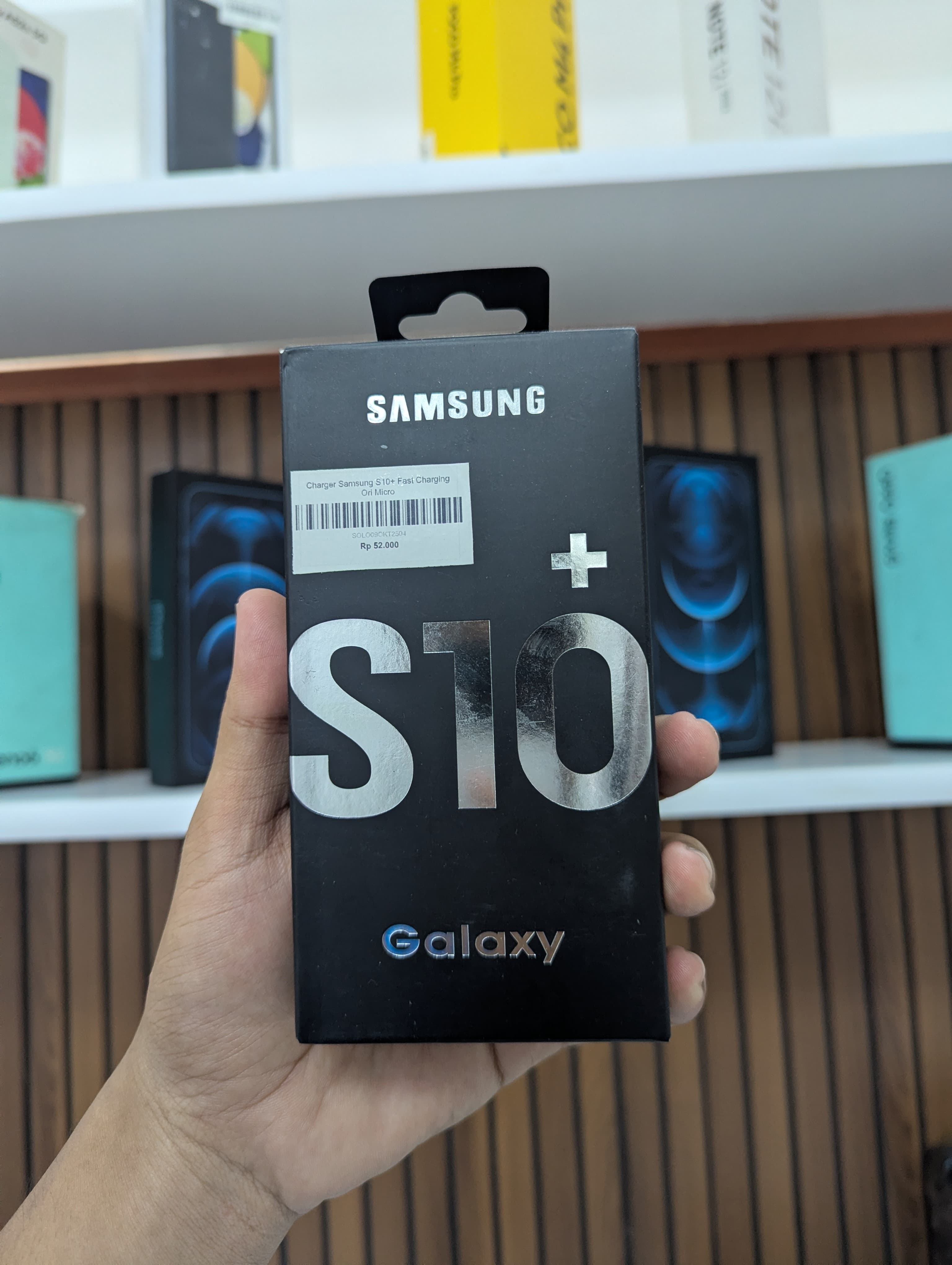 Charger Samsung S10+ Fast Charging Ori Micro