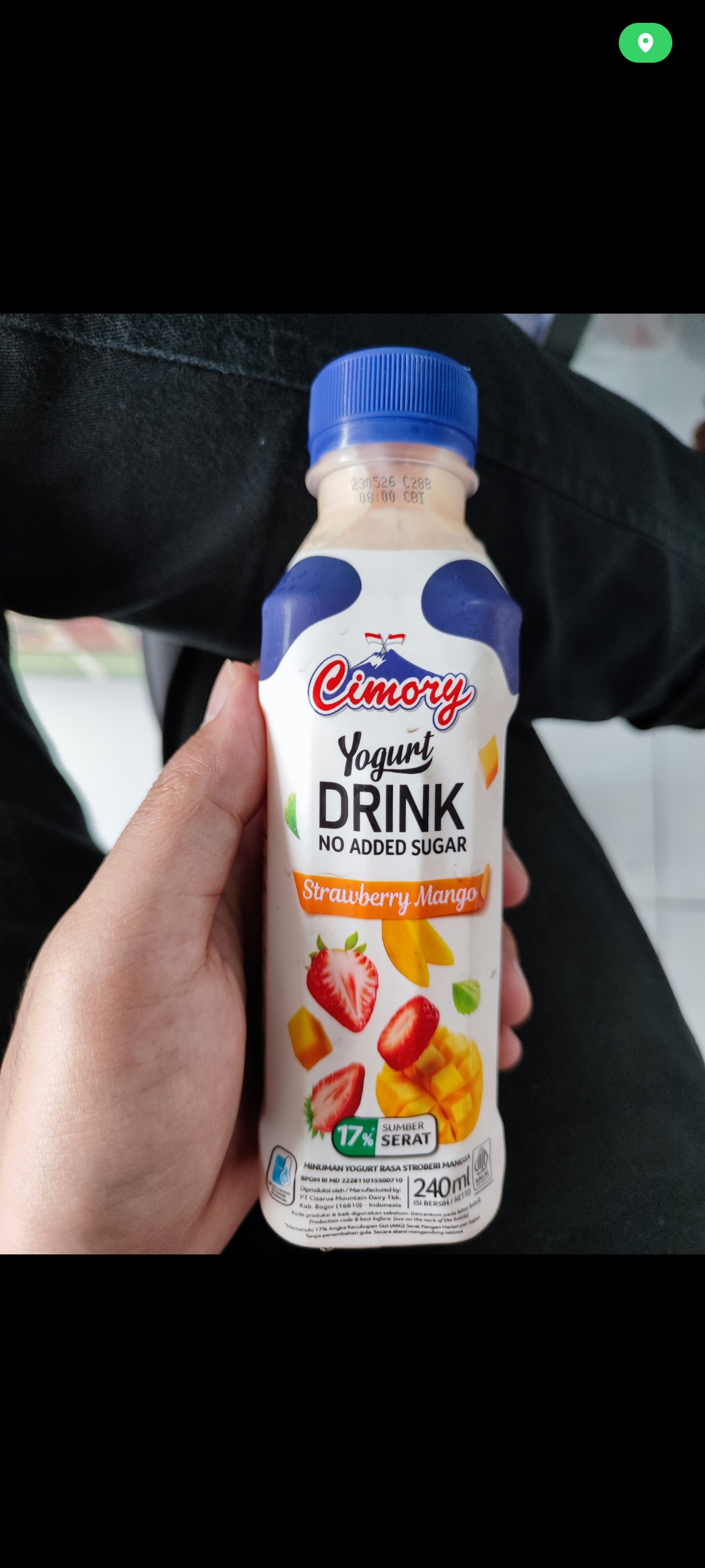 Cimory Low Fat 240ml Str Mango