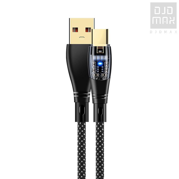 DJDMax Kabel Data 120W Fast Charging Micro USB Orange