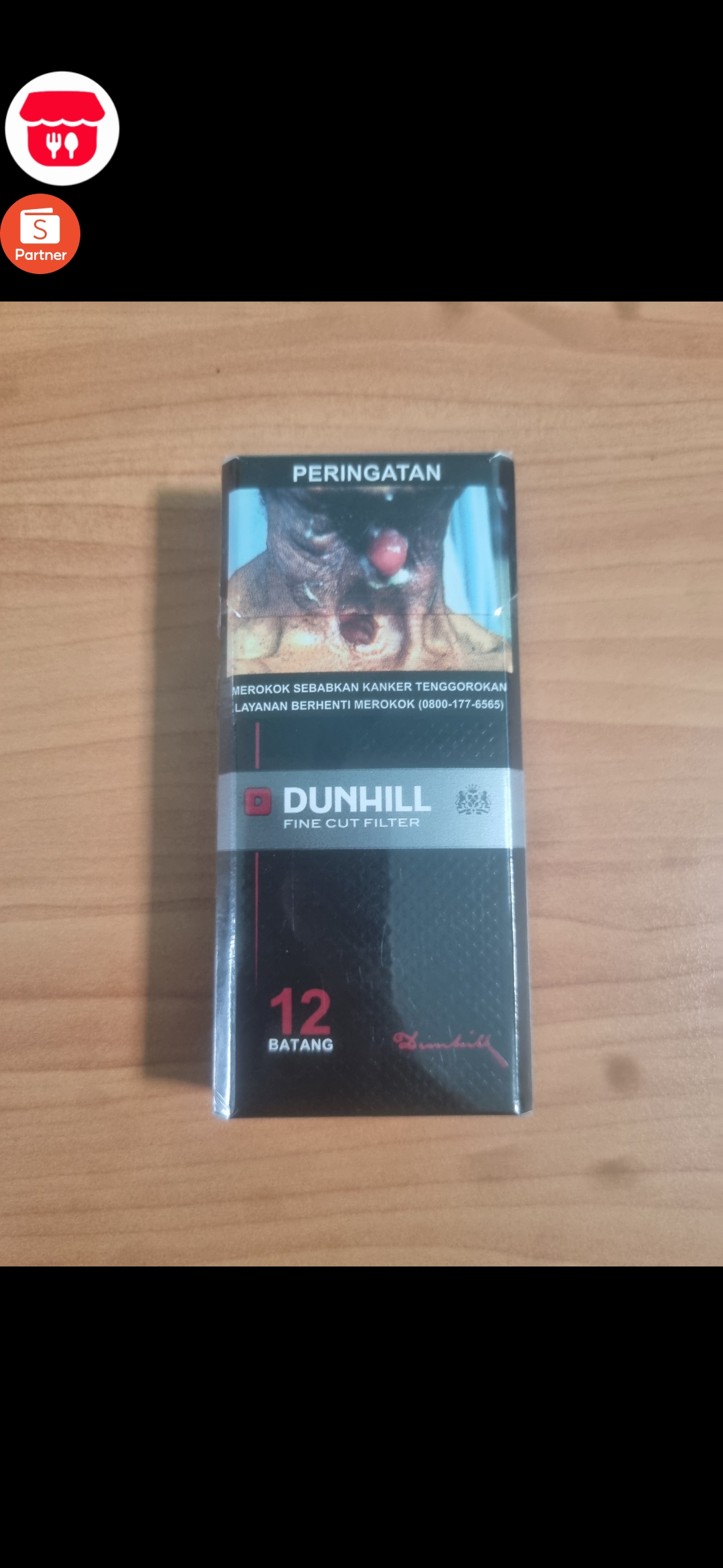 DUNHILL HITAM 12_179_JJ
