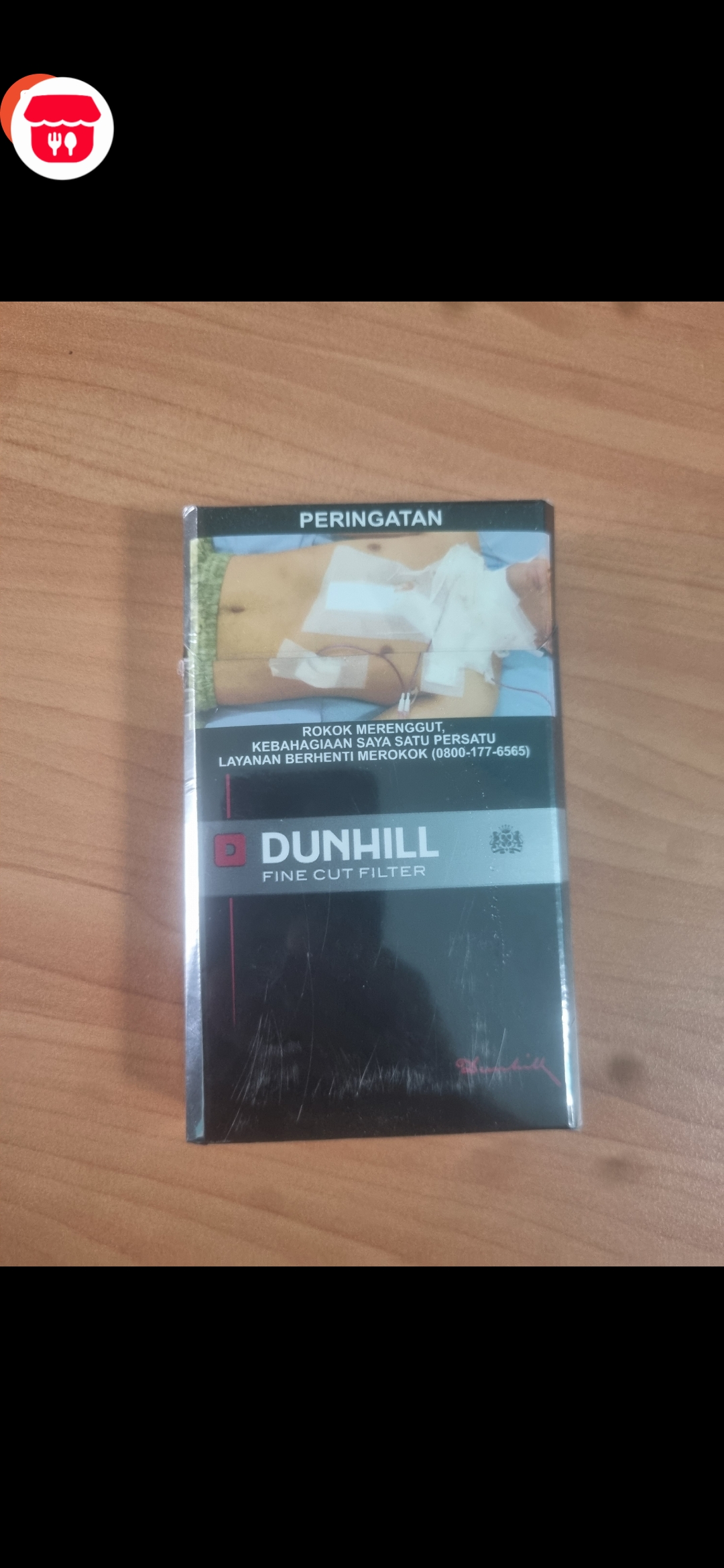 DUNHILL HITAM 16_180_JJ