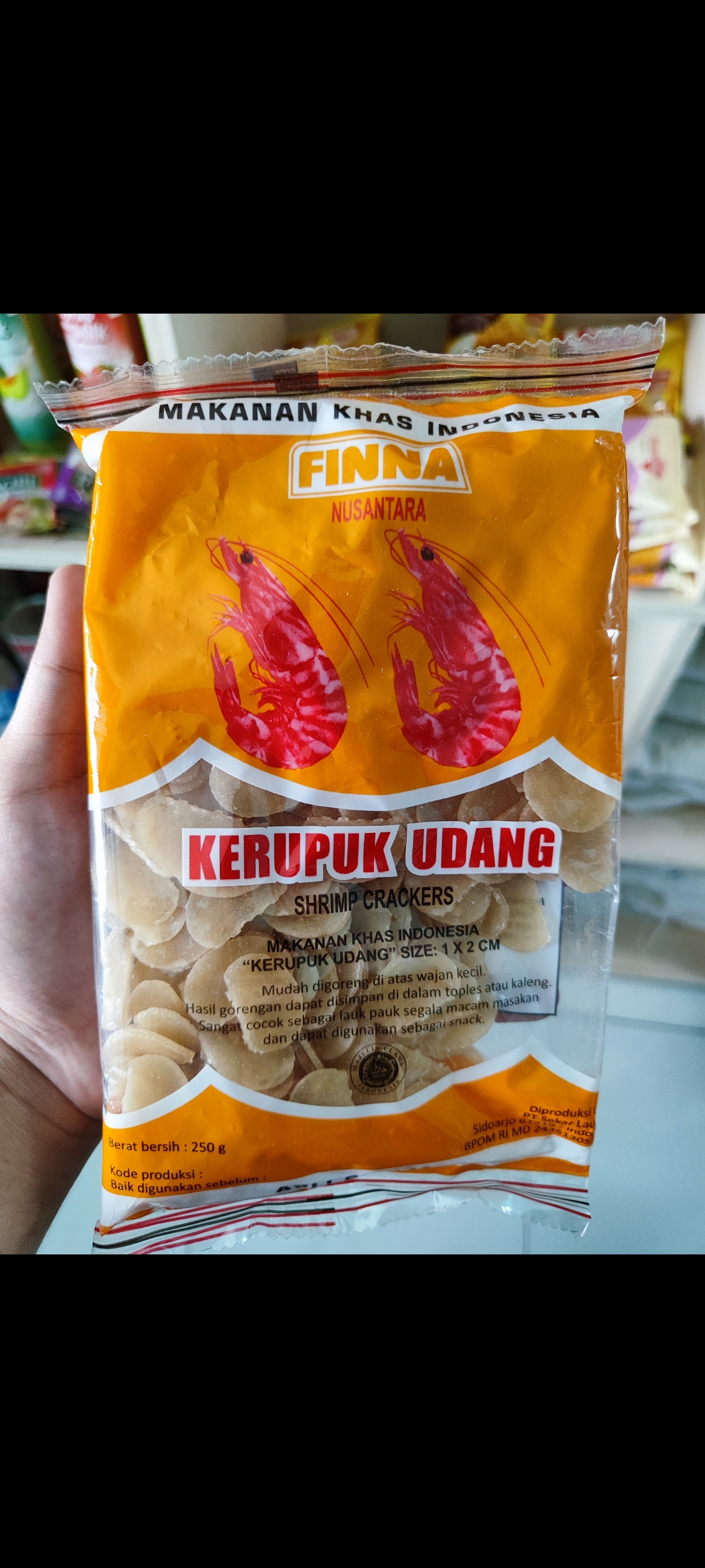 FINNA KRUPUK NUSANTARA 250GR