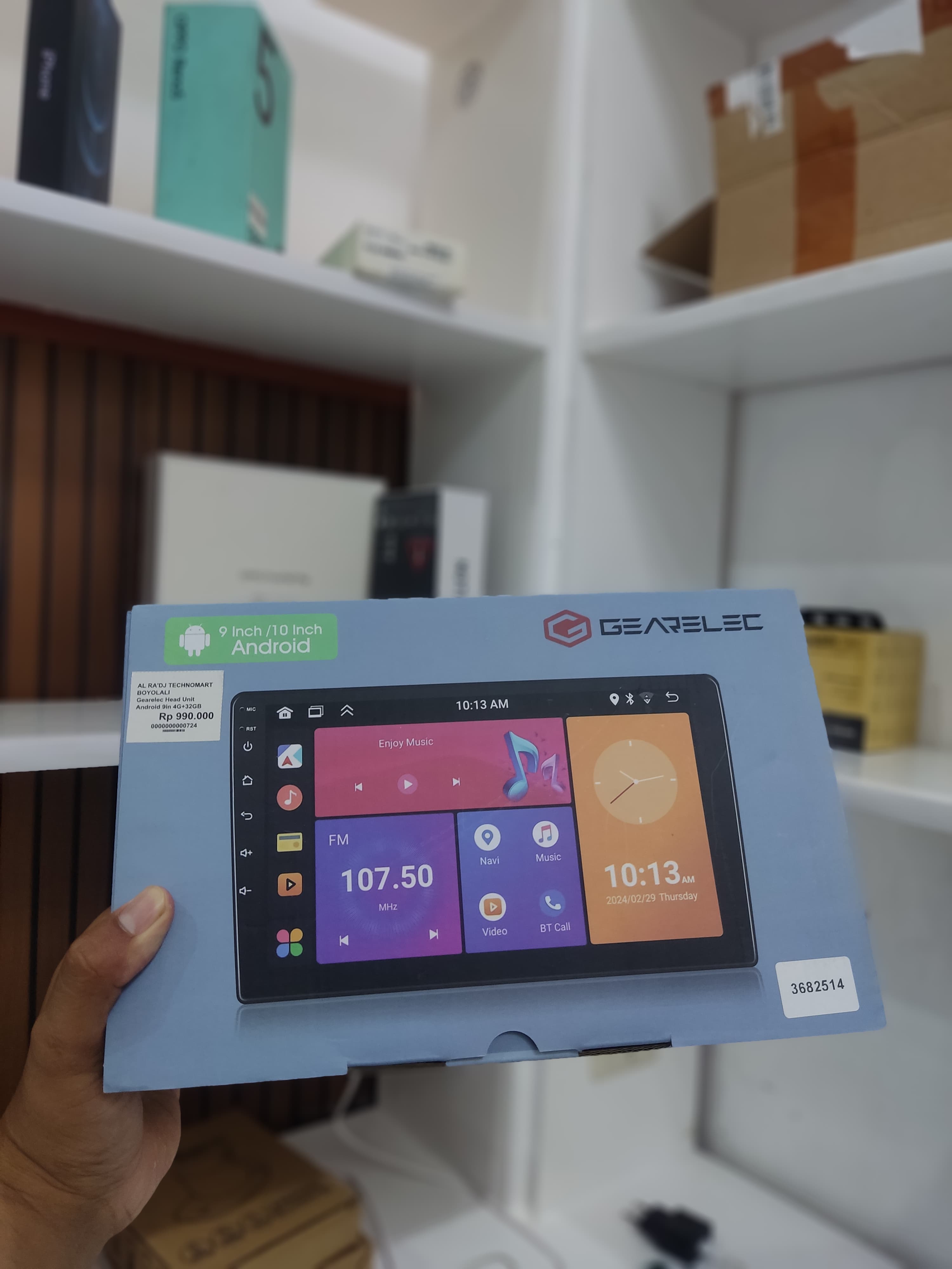 Gearelec Head Unit Android 9in 4G+32GB
