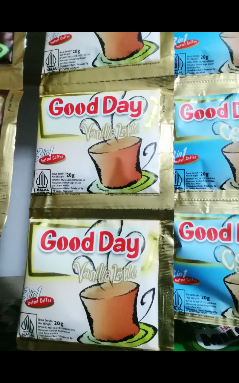 GOOD DAY BAG 10S VANILLA LATTE