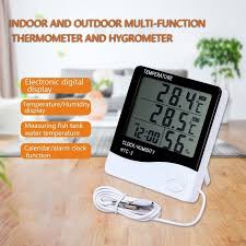 HTC / Hygrometer Digital Alat Ukur Suhu & Kelembapan