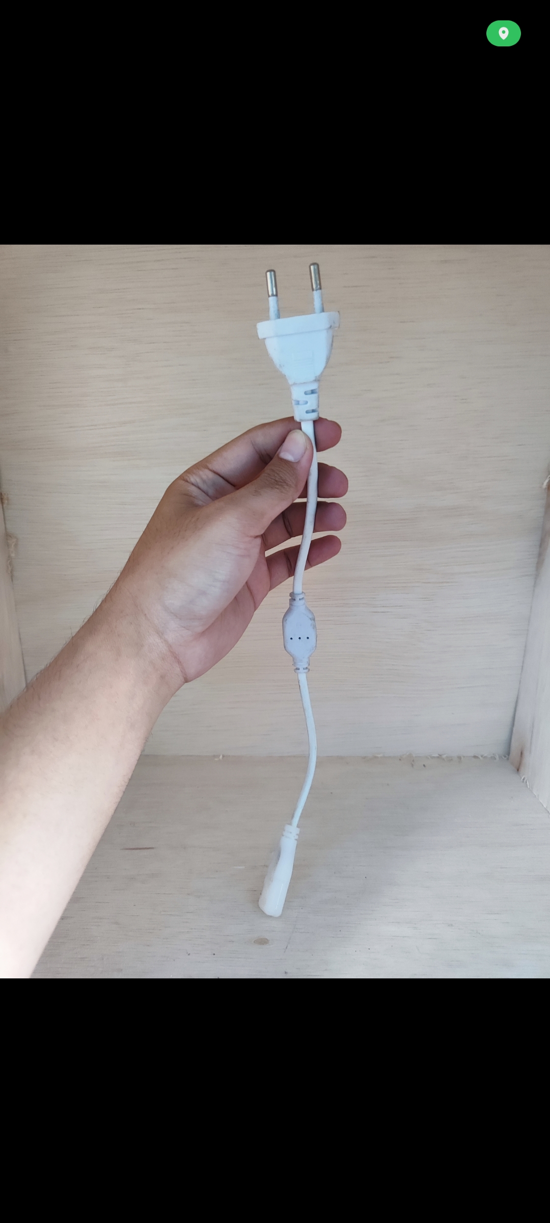 Kabel Colokan Socket Jack Lampu 5050 LED 220vott Jepit