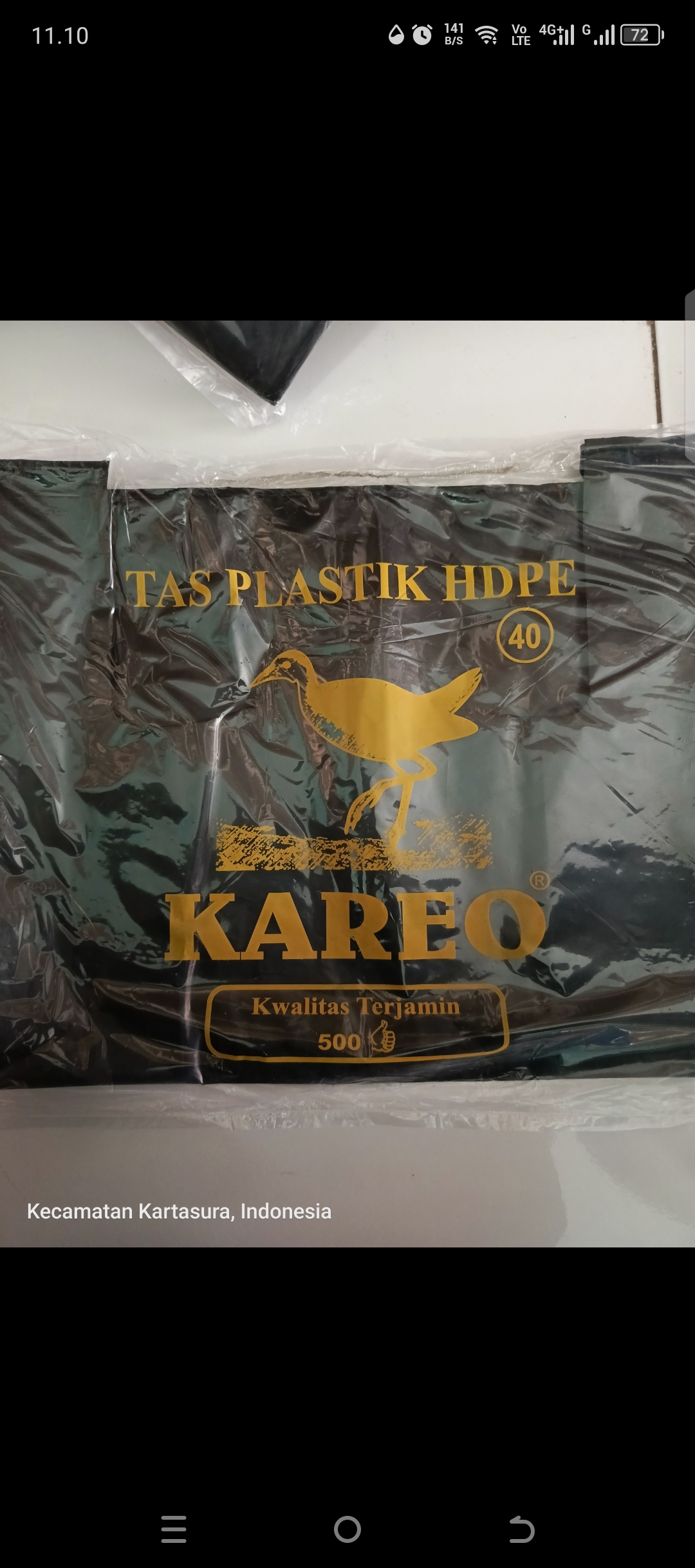 Kantong Kresek Hitam 40