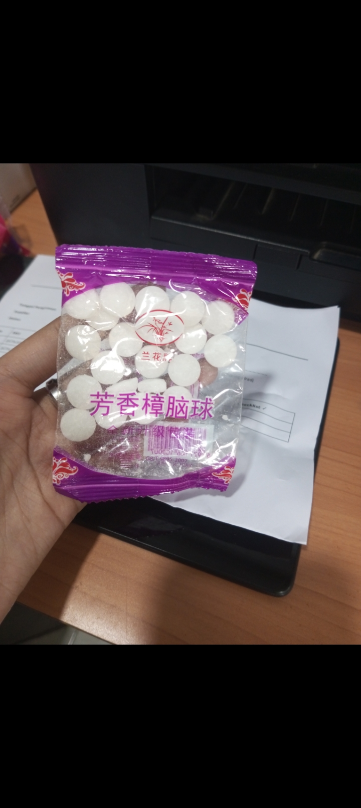 Kapur Barus Putih Mini China