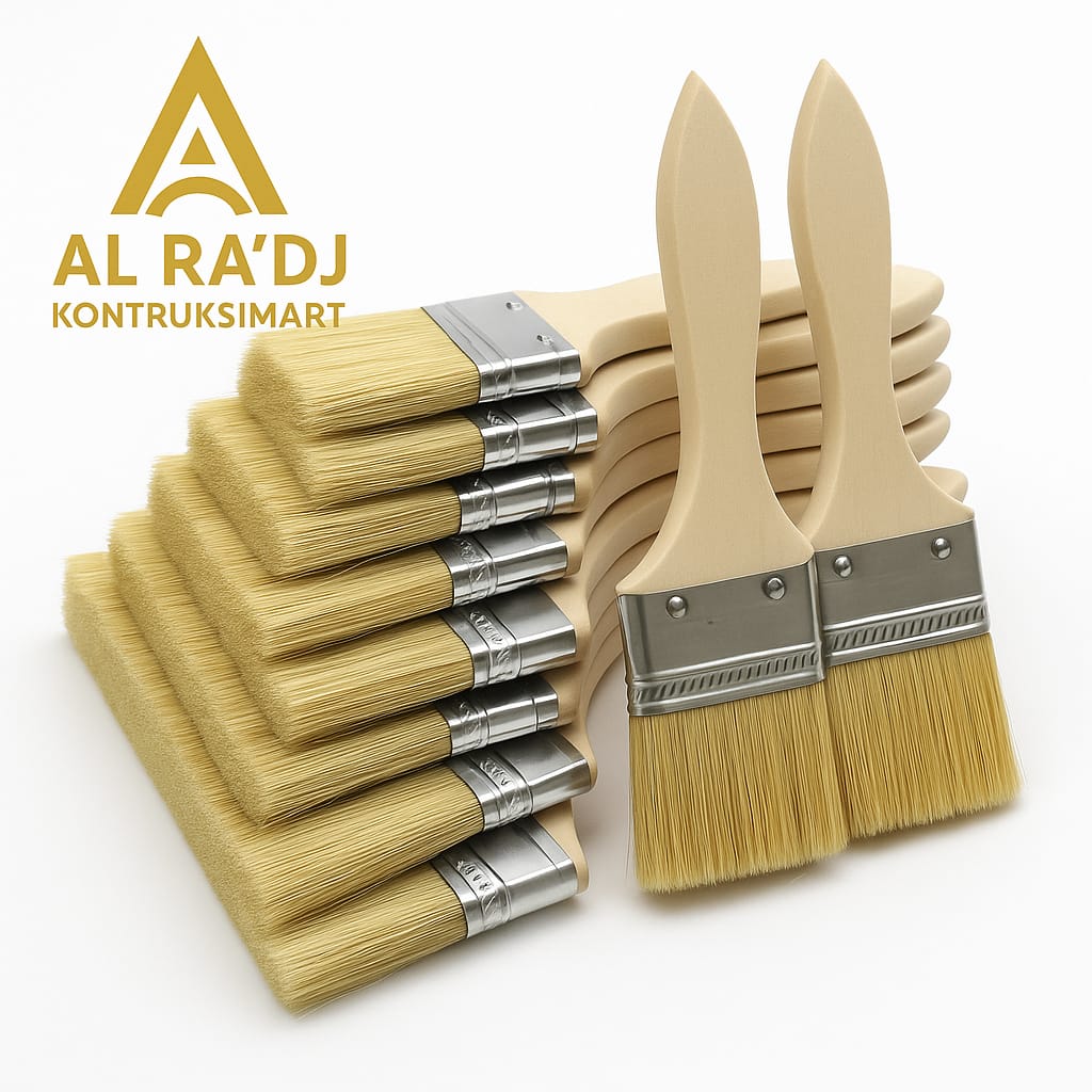 Kuas kayu Cat Tembok Paint Brush 6 inch