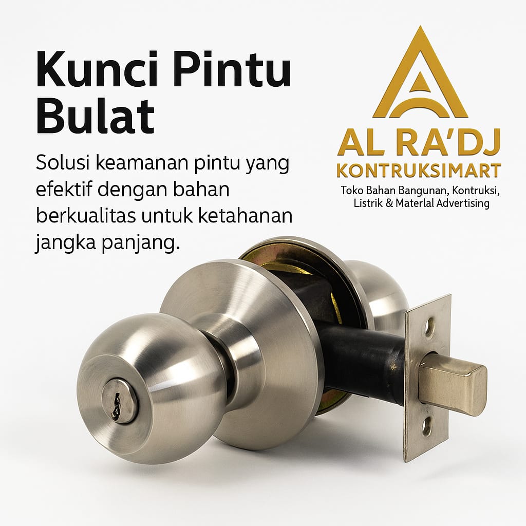 kunci pintu bulat