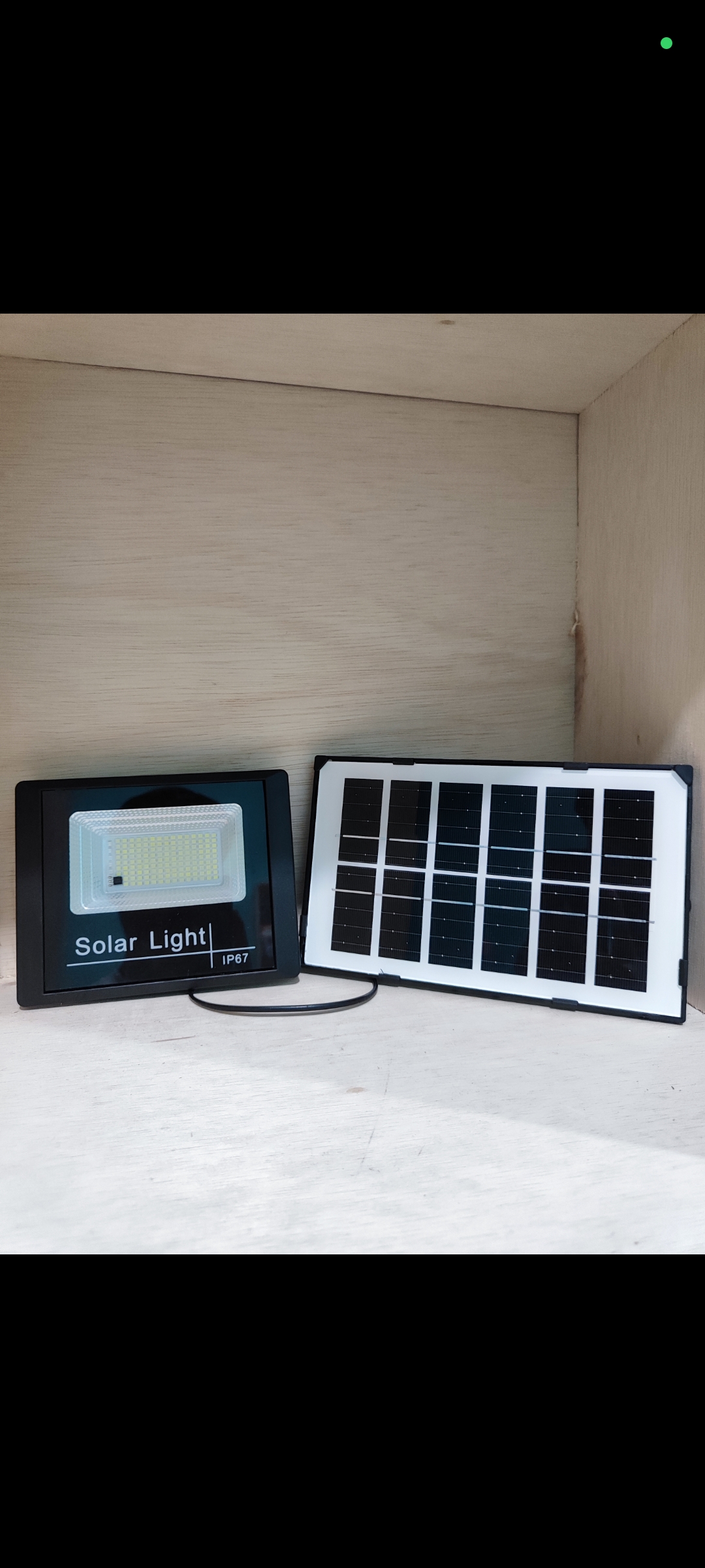 Lampu 4000W Tenaga Surya Solar Panel Lampu Sorot