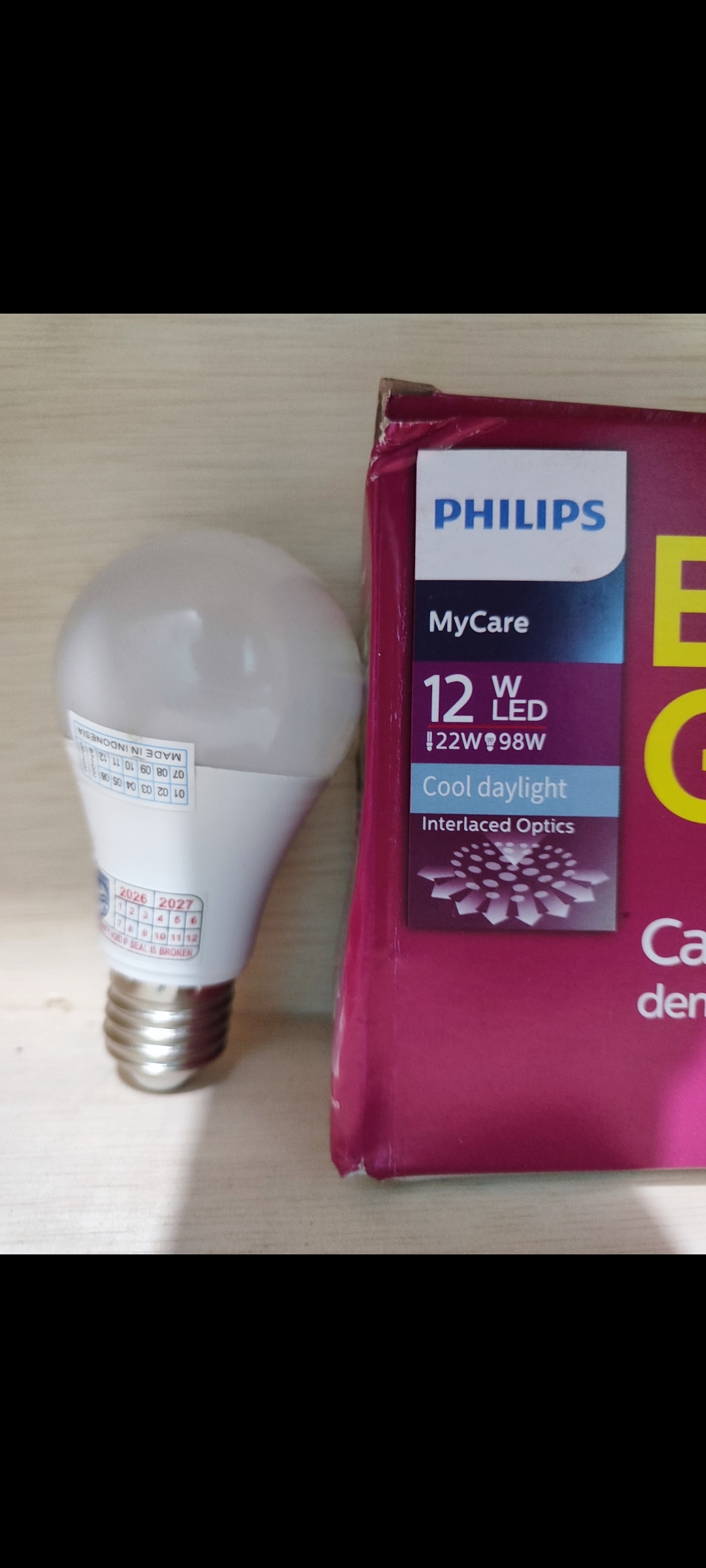 Lampu Philips LED 12 Watt