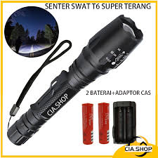 LED Super Terang 18650 Lumens Jarak Jauh