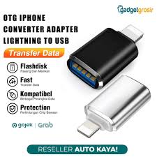 Lighting OTG USB Adapter Converter For Iphone Ipad Plug JH 163