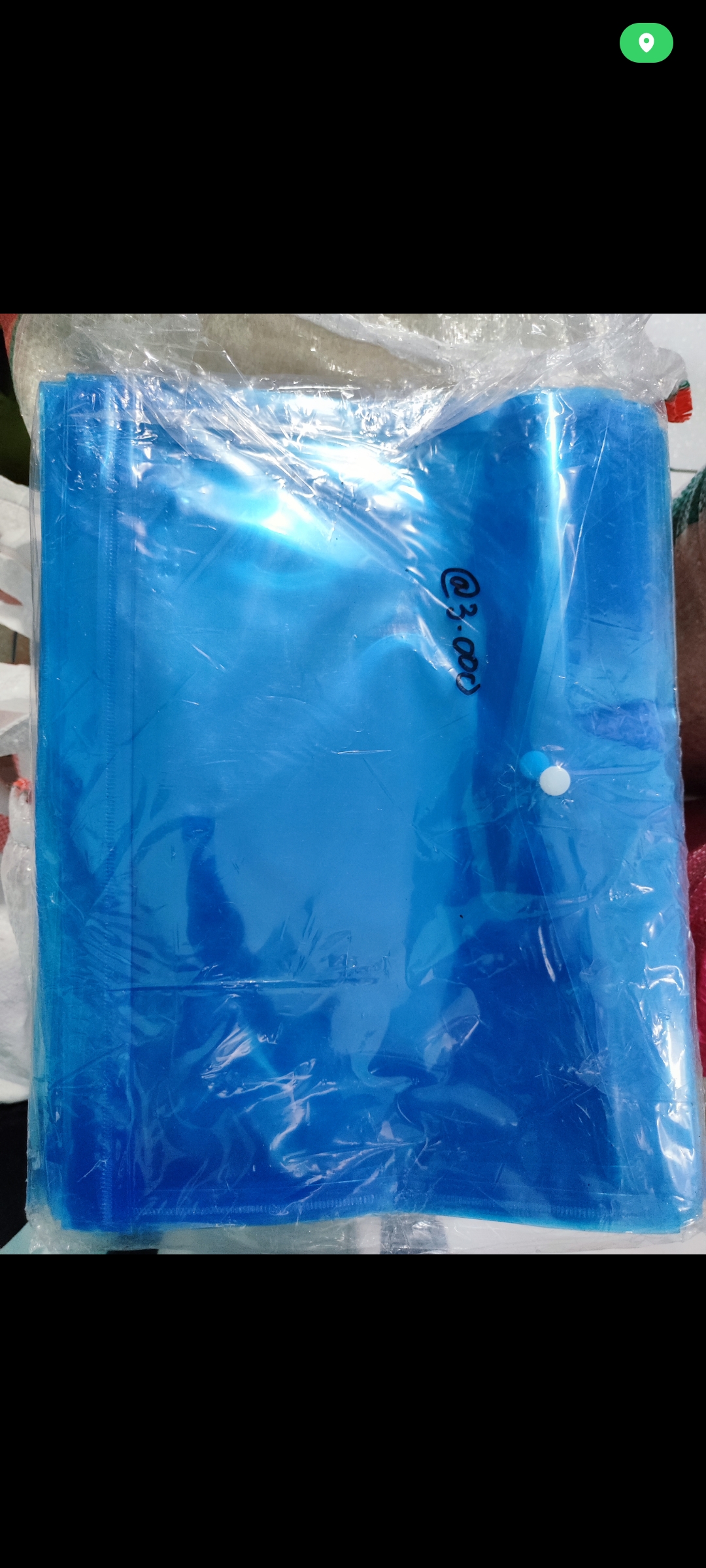Map Plastik Kancing GARUDA (Biru)-50