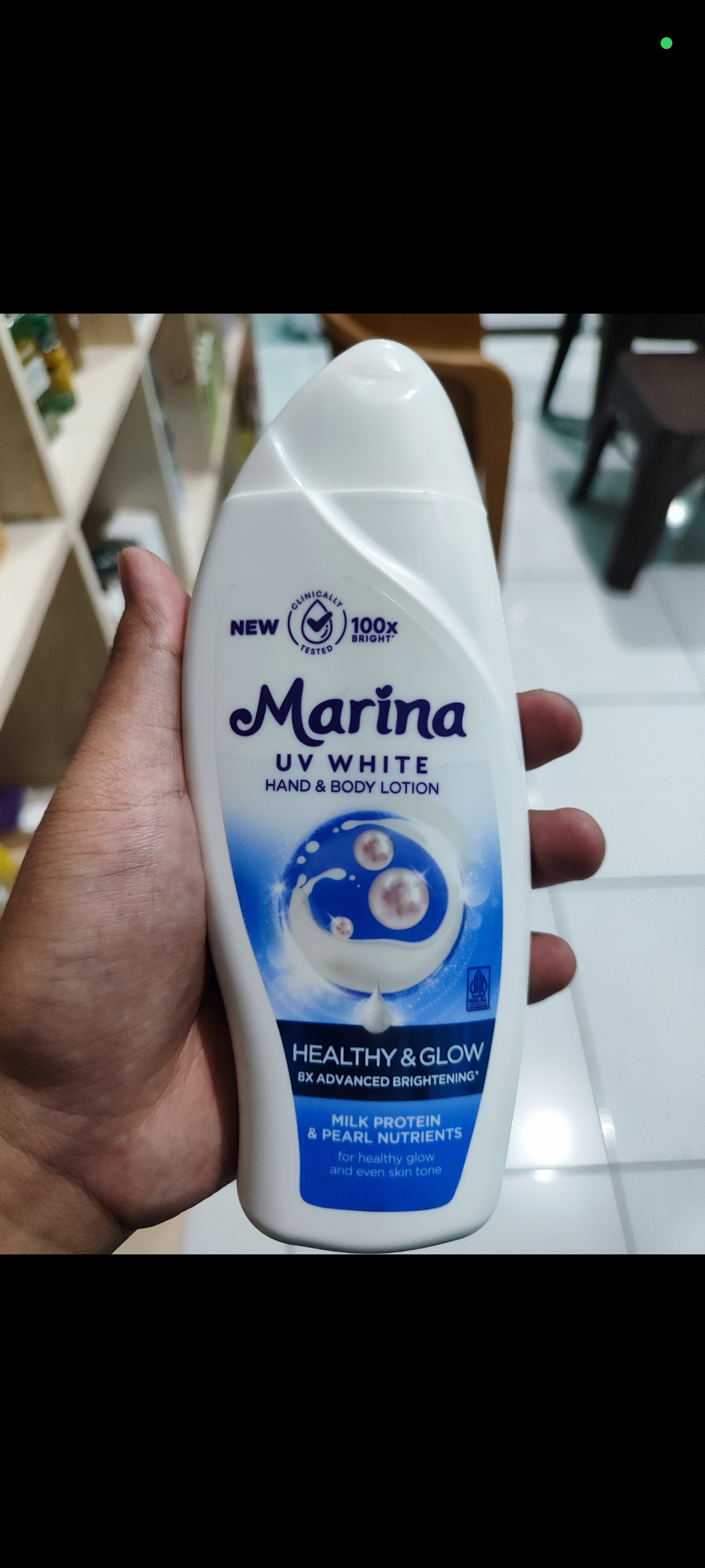 Marina Hand Body Lotion UV White