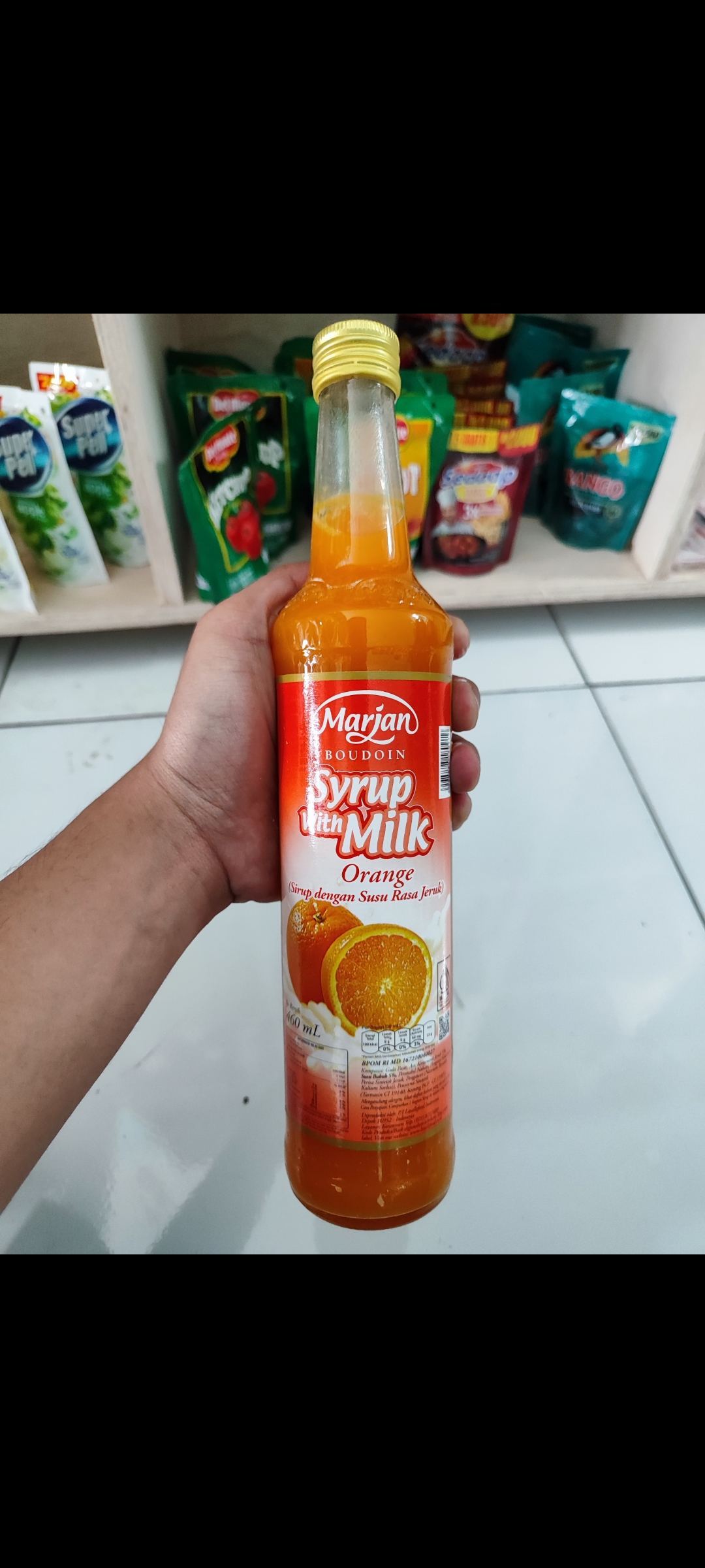 MARJAN MILK CREAM 460 JERUK
