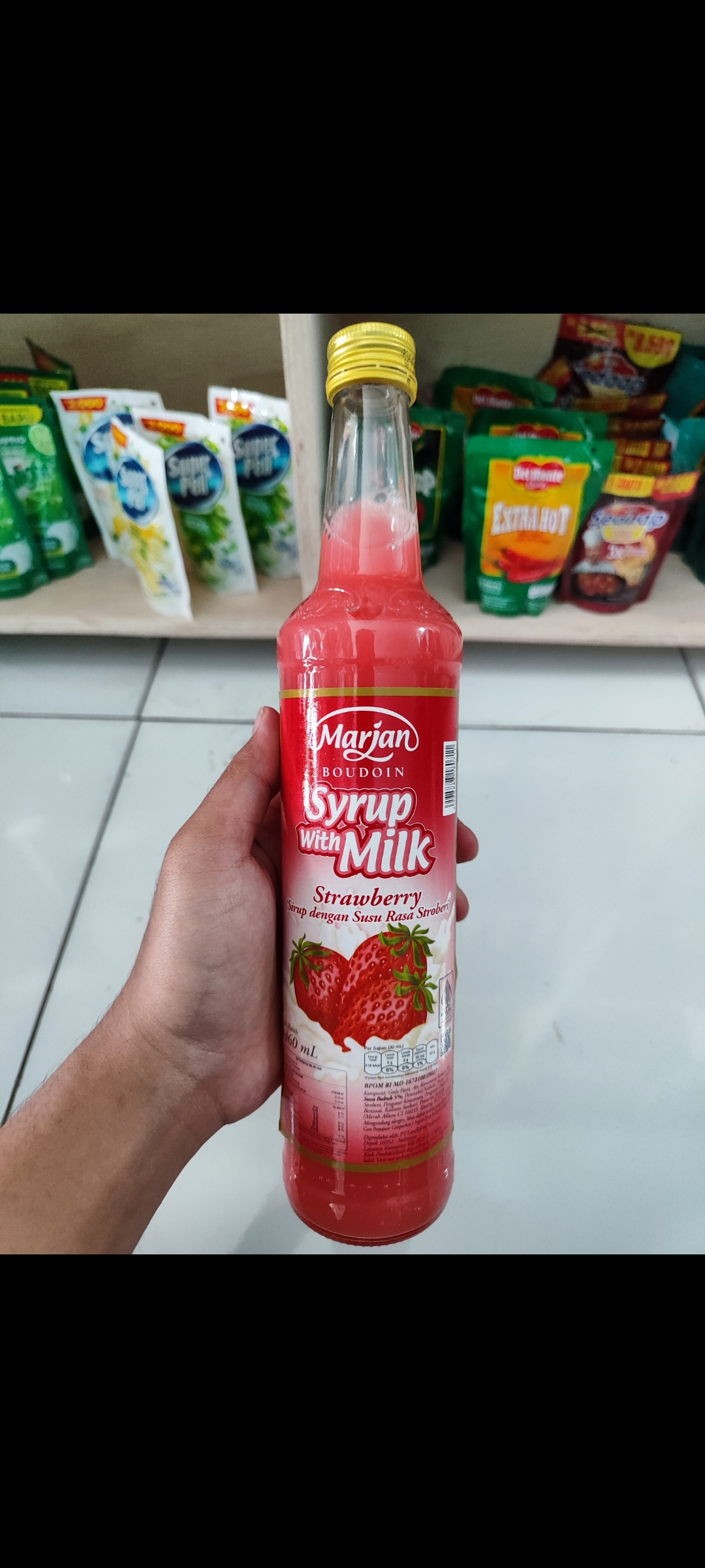 MARJAN MILK STRAW CREAM 460