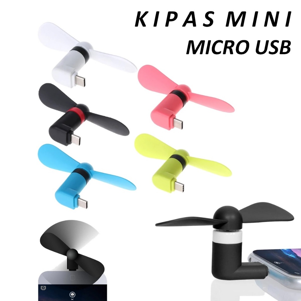 Mini Fan OTG micro kipas angin handphone