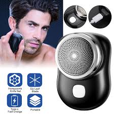 MINI SHAVER PROTABLE CUKUR ELEKTRIK Alat Cukur Jenggot Cukur Kumis ori