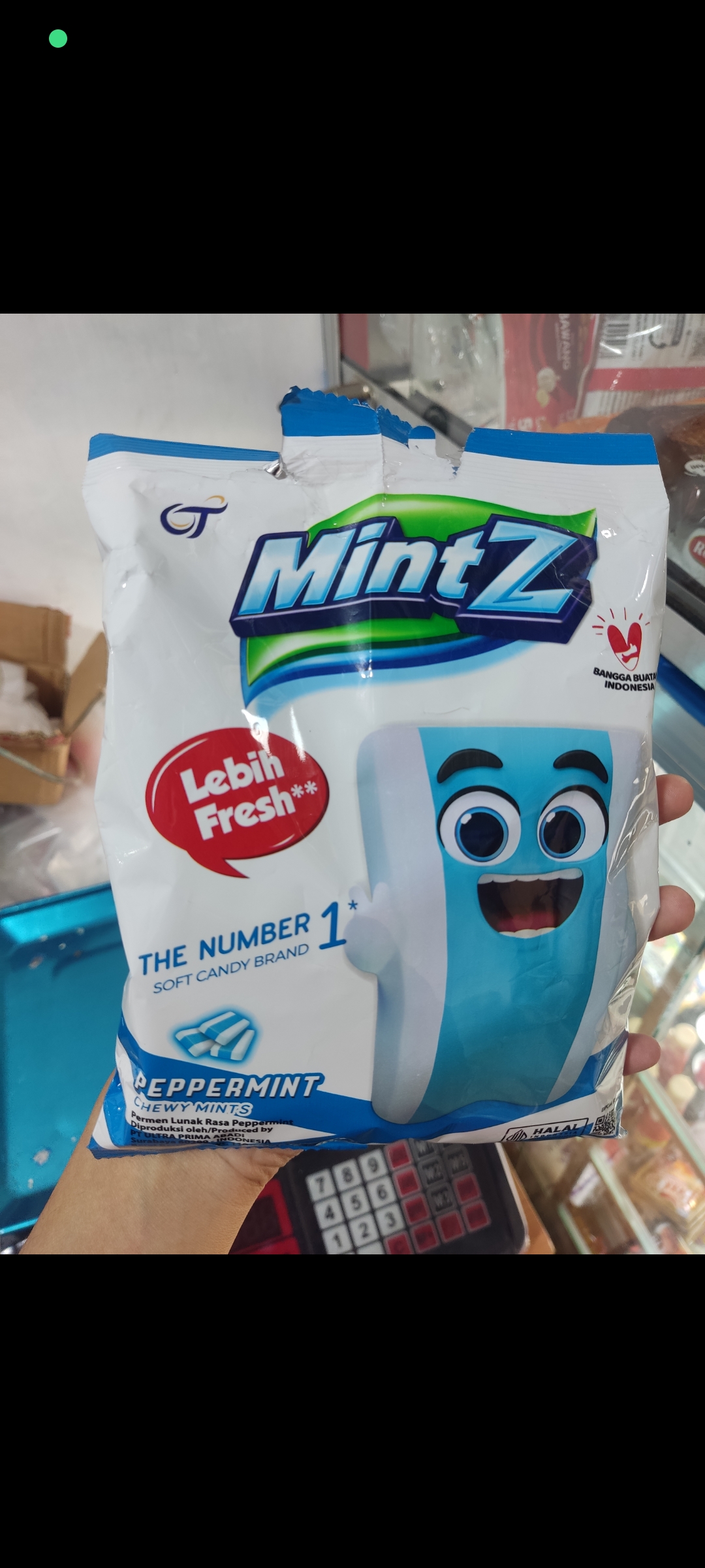 MINTZ SAC 115 GR PEPPERMINT