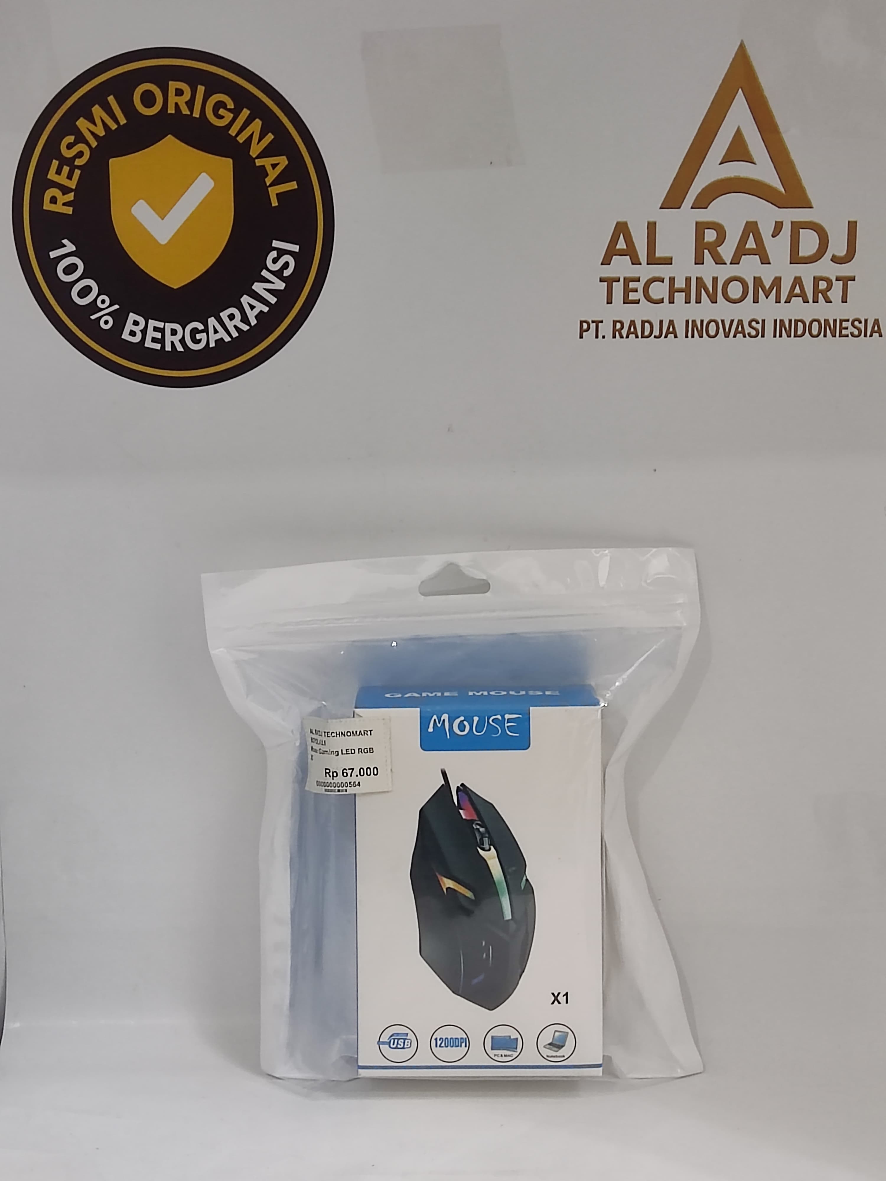 Mouse Gaming LED RGB X3