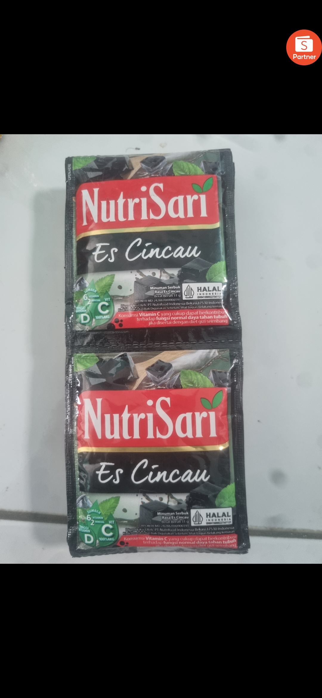 NUTRISARI SHACET 10S CINCAU