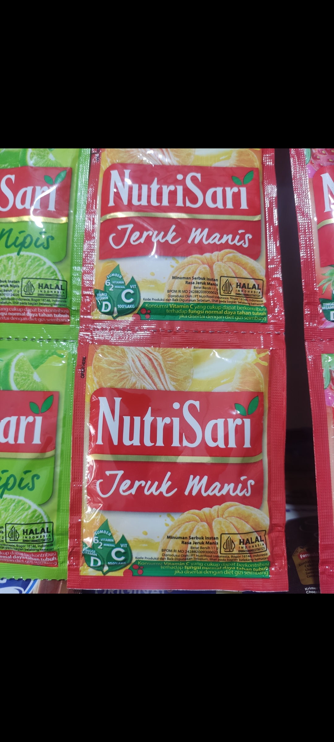 NUTRISARI SHACET 10S JERUK MANIS
