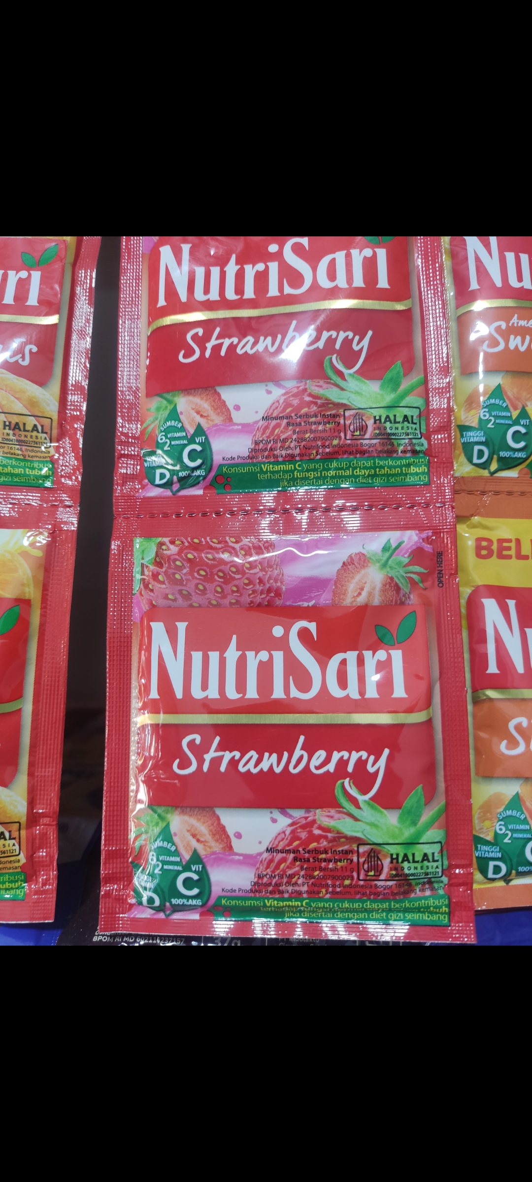 NUTRISARI SHACET 10S STRAWBERY