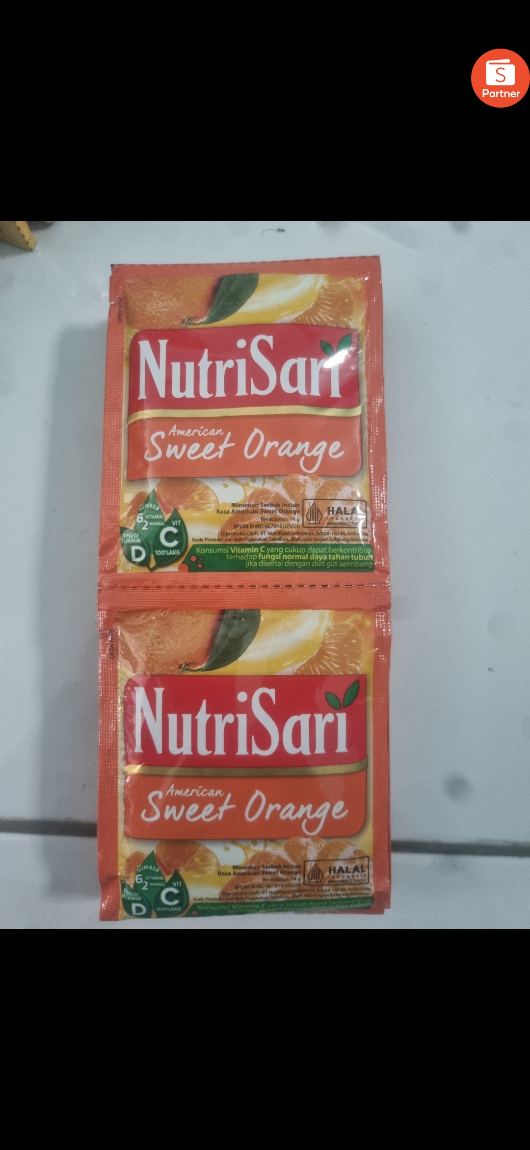 Nutrisari Sweet Orange