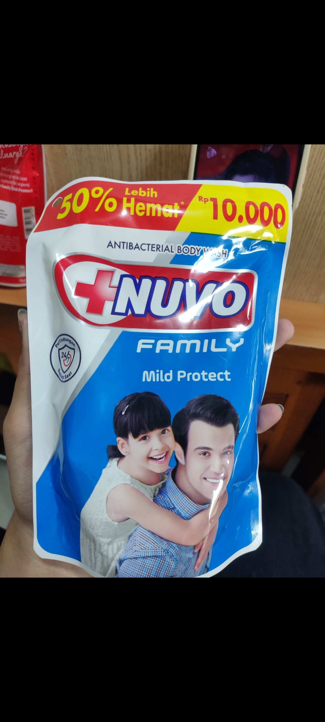 NUVO LIQ SOAP 200ML BIRU