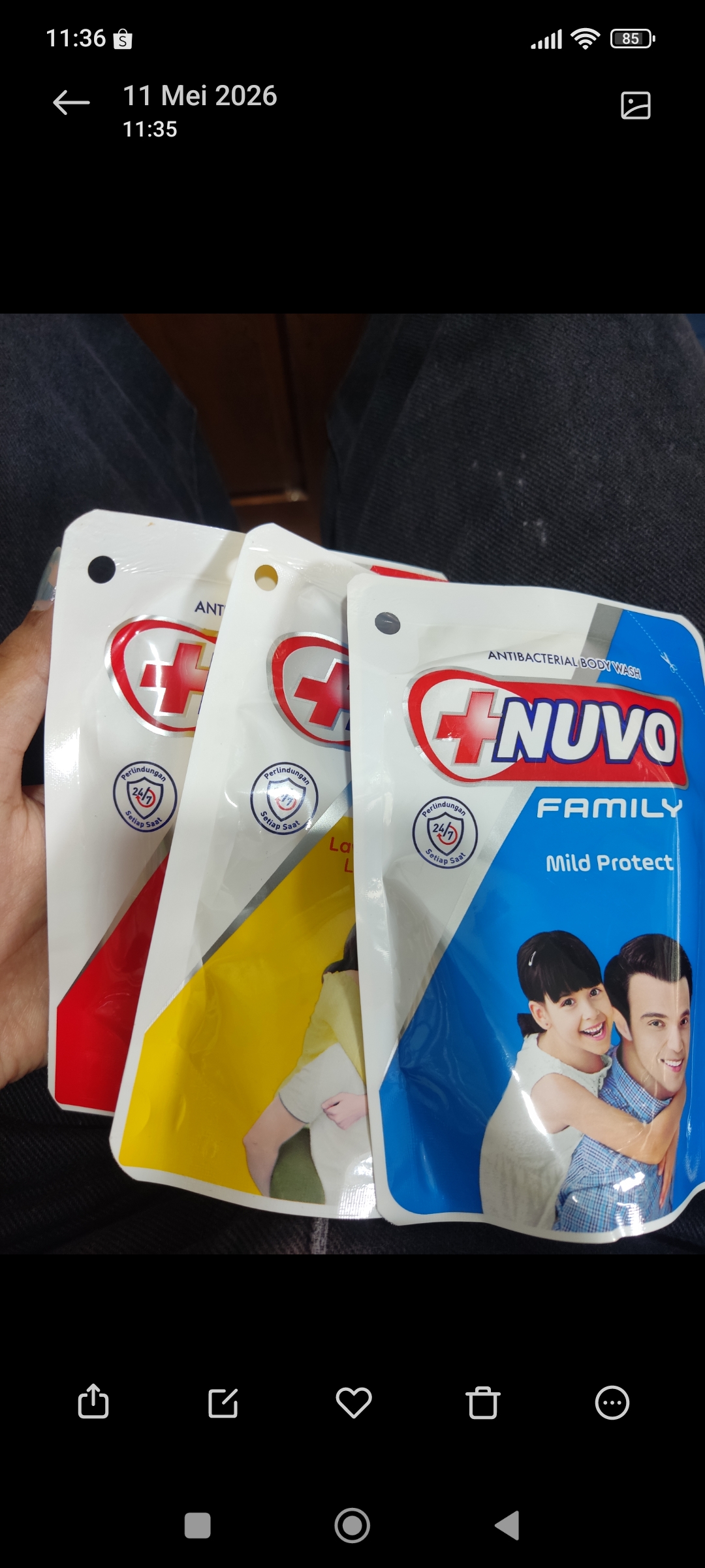 NUVO LIQ.SOAP REF. 60 ML WHITE