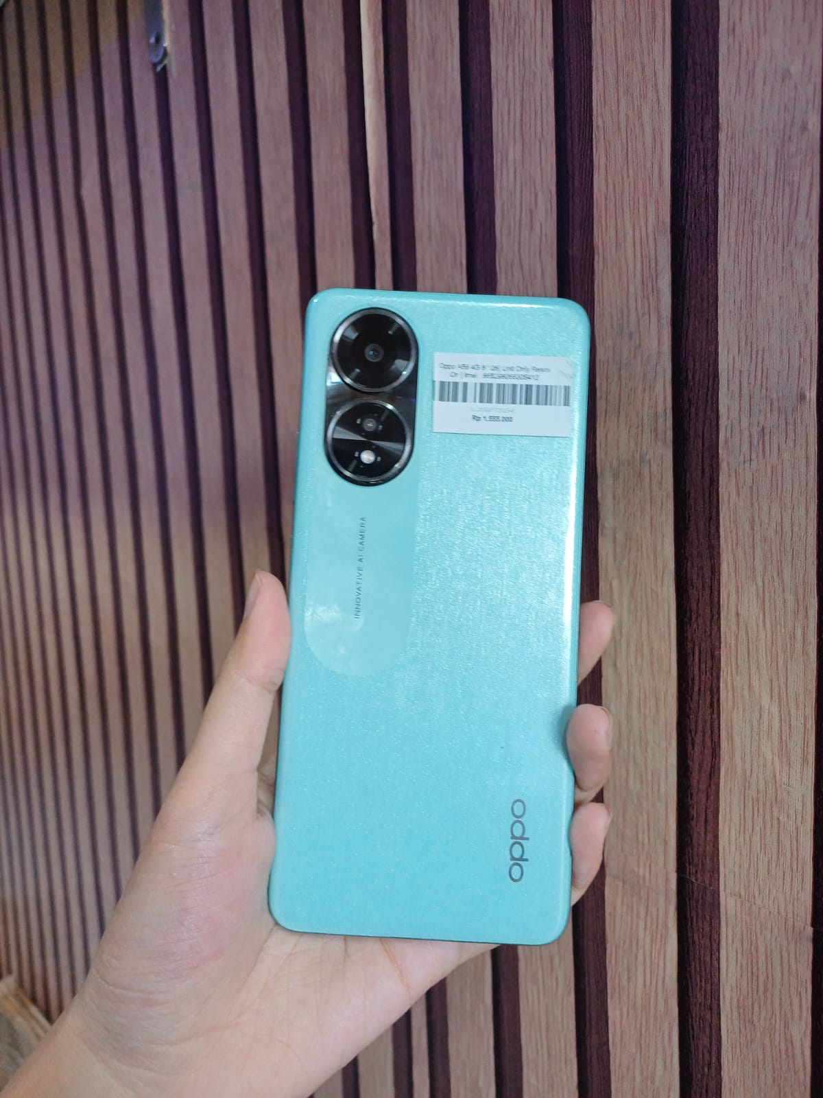 Oppo A58 4G 8/128 Blue | Unit Only Ori Resmi | Imei 865298066305412 (422299BYL24NOV25-07-S-60-1)