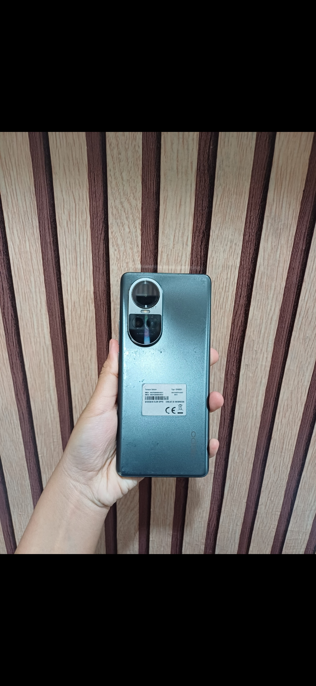Oppo Reno 10 5G Silvery Grey 8/256 | NFC | Unit Only Ori Resmi | Imei 863753060849031