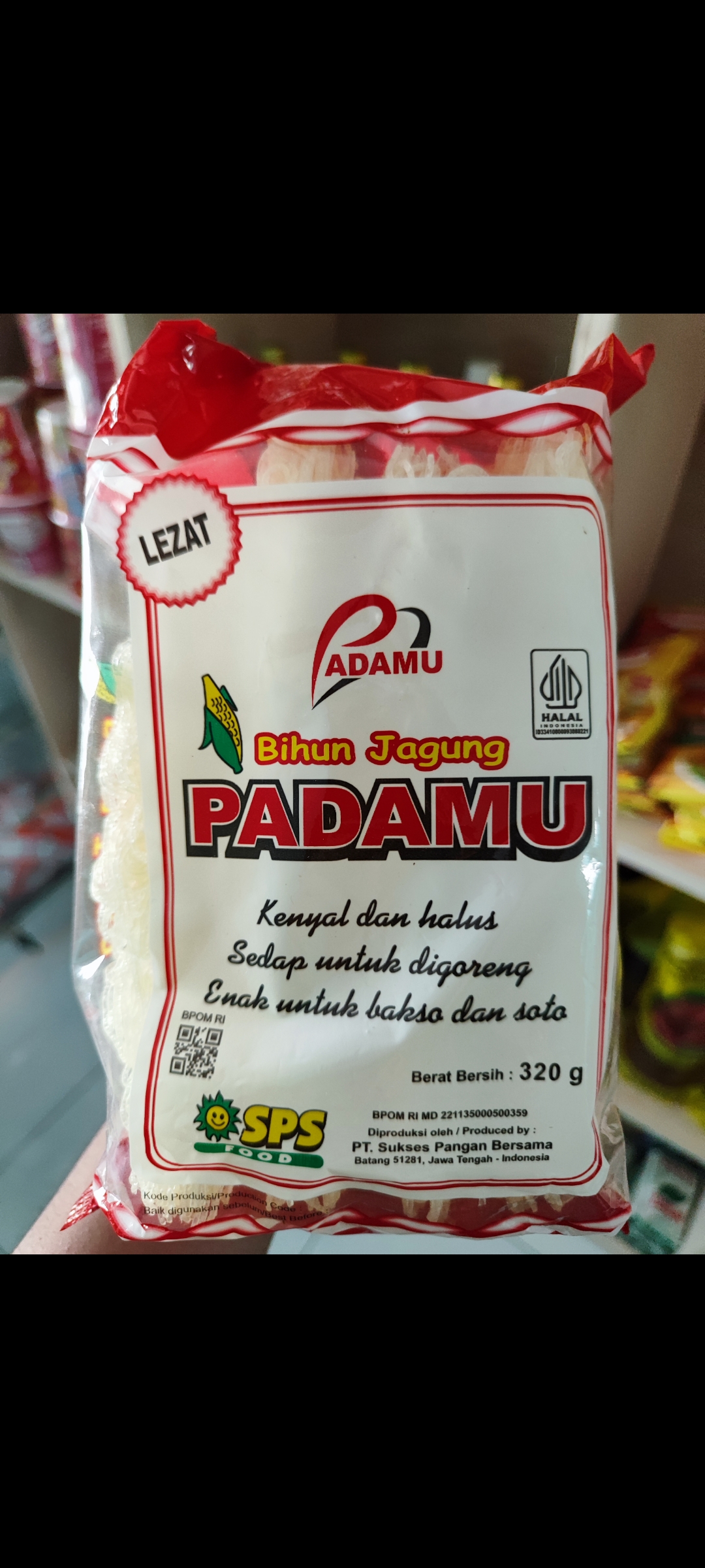 PADAMU BIHUN JAGUNG 320GR