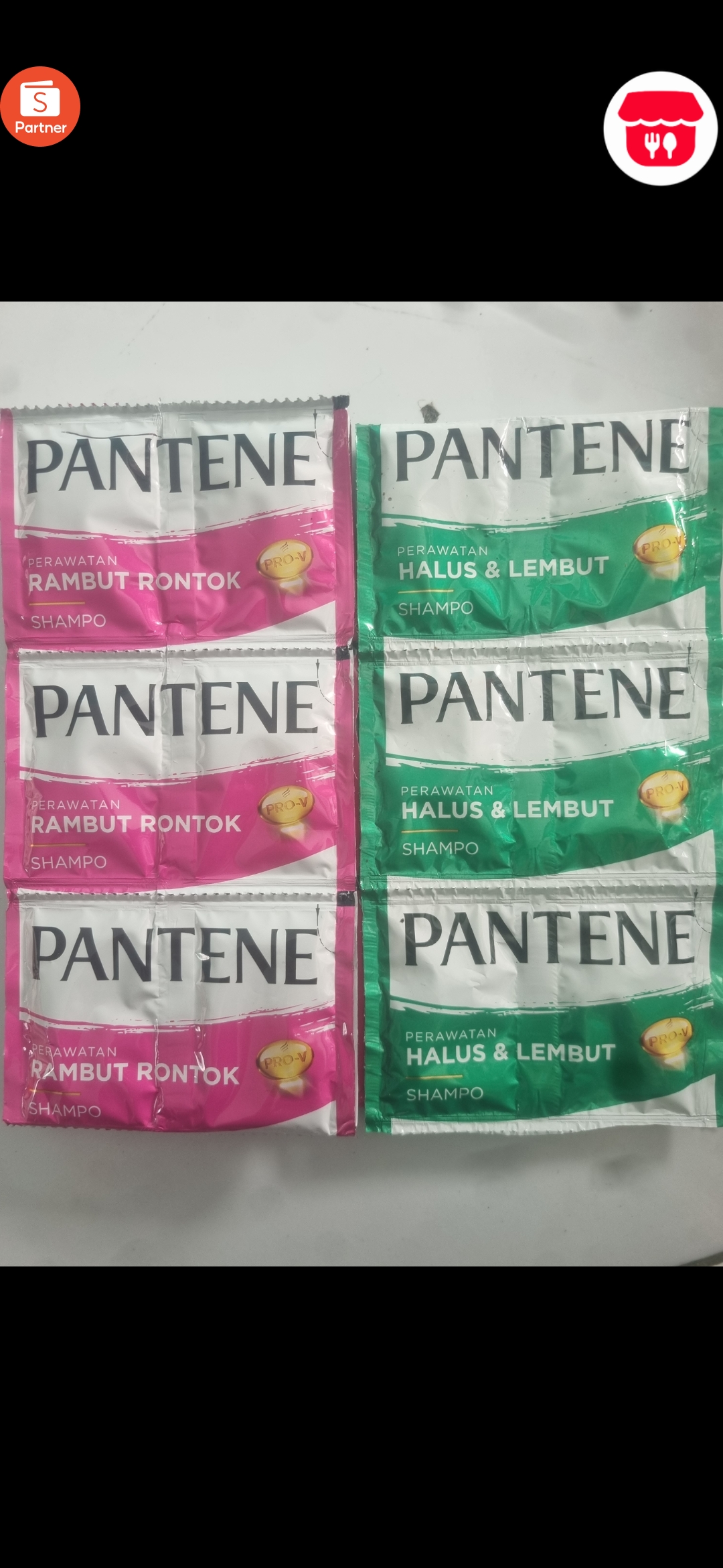 Pentene hijau & gold