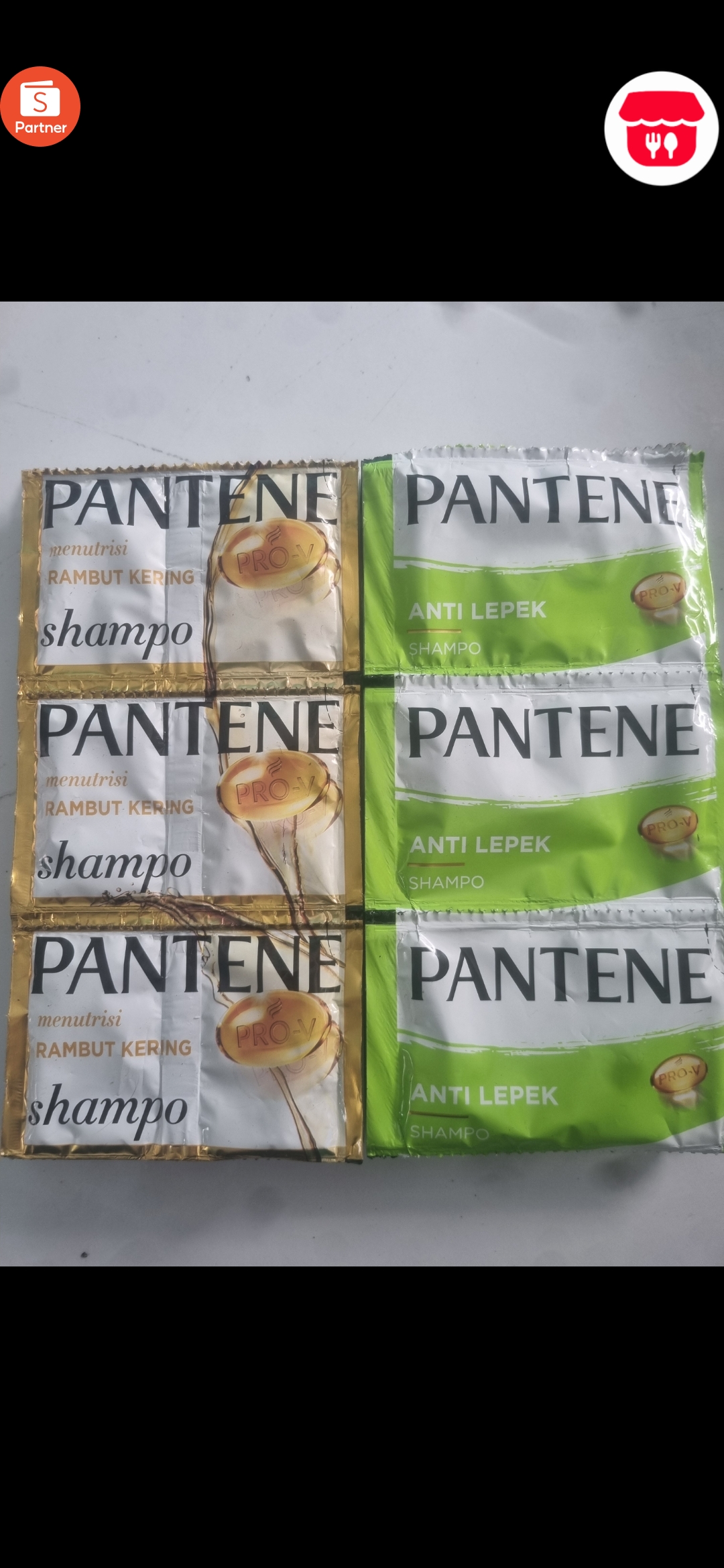 Pentene hijau & gold