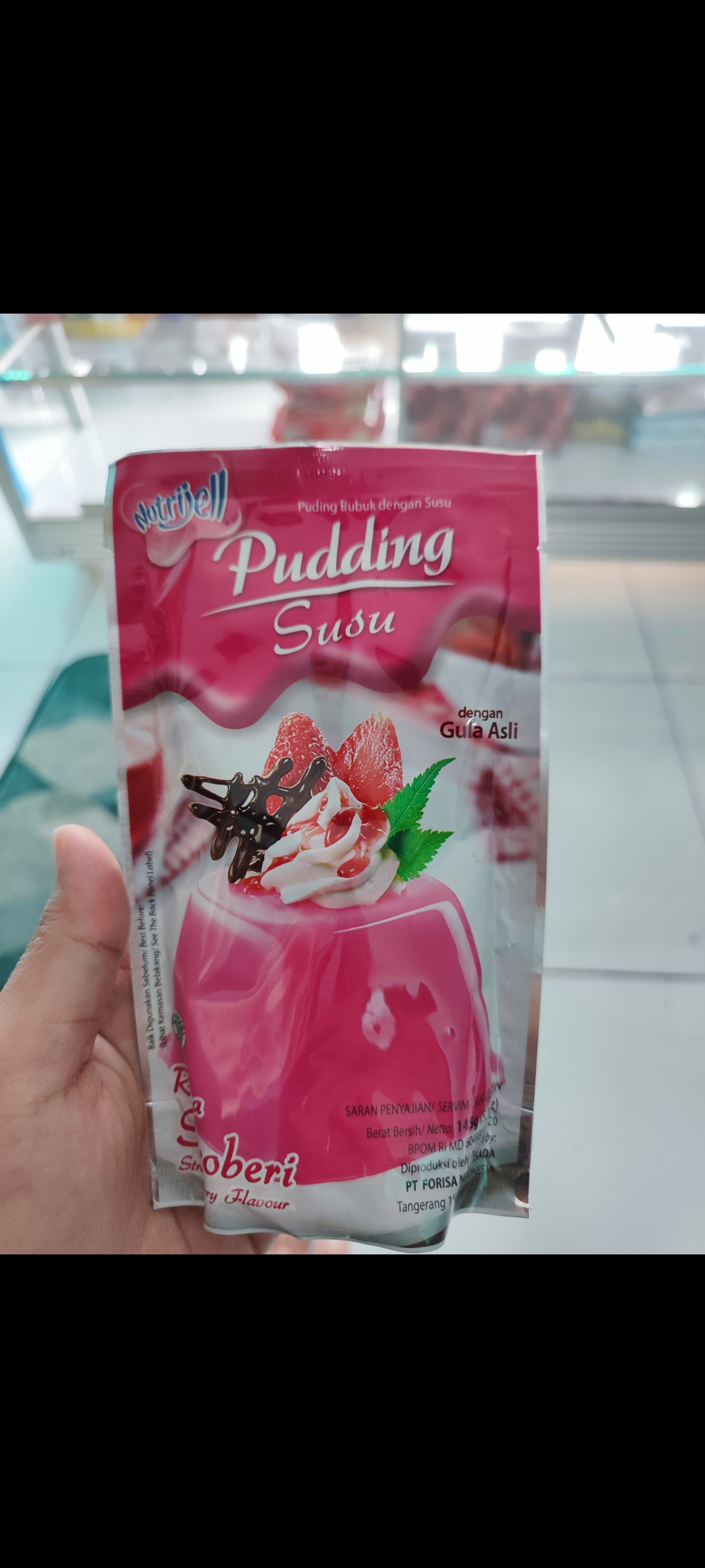 PUDDING SUSU STRAWBERRY